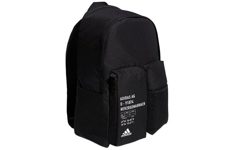 adidas Classic 3D Pockets Backpack 'Black' GG1068 - 3