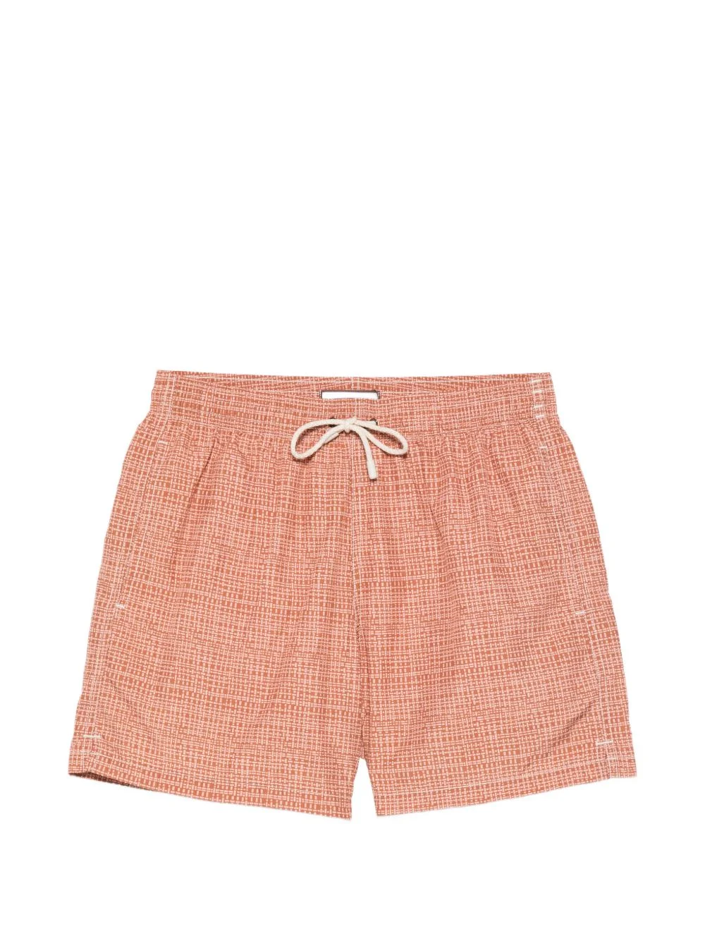 textured swim shorts - 1