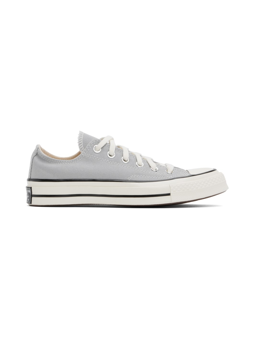 Converse Gray Chuck 70 Low Top Sneakers ssense REVERSIBLE
