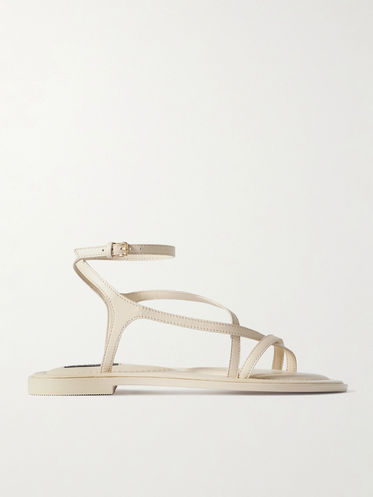 Edna leather sandals Off-white - 1