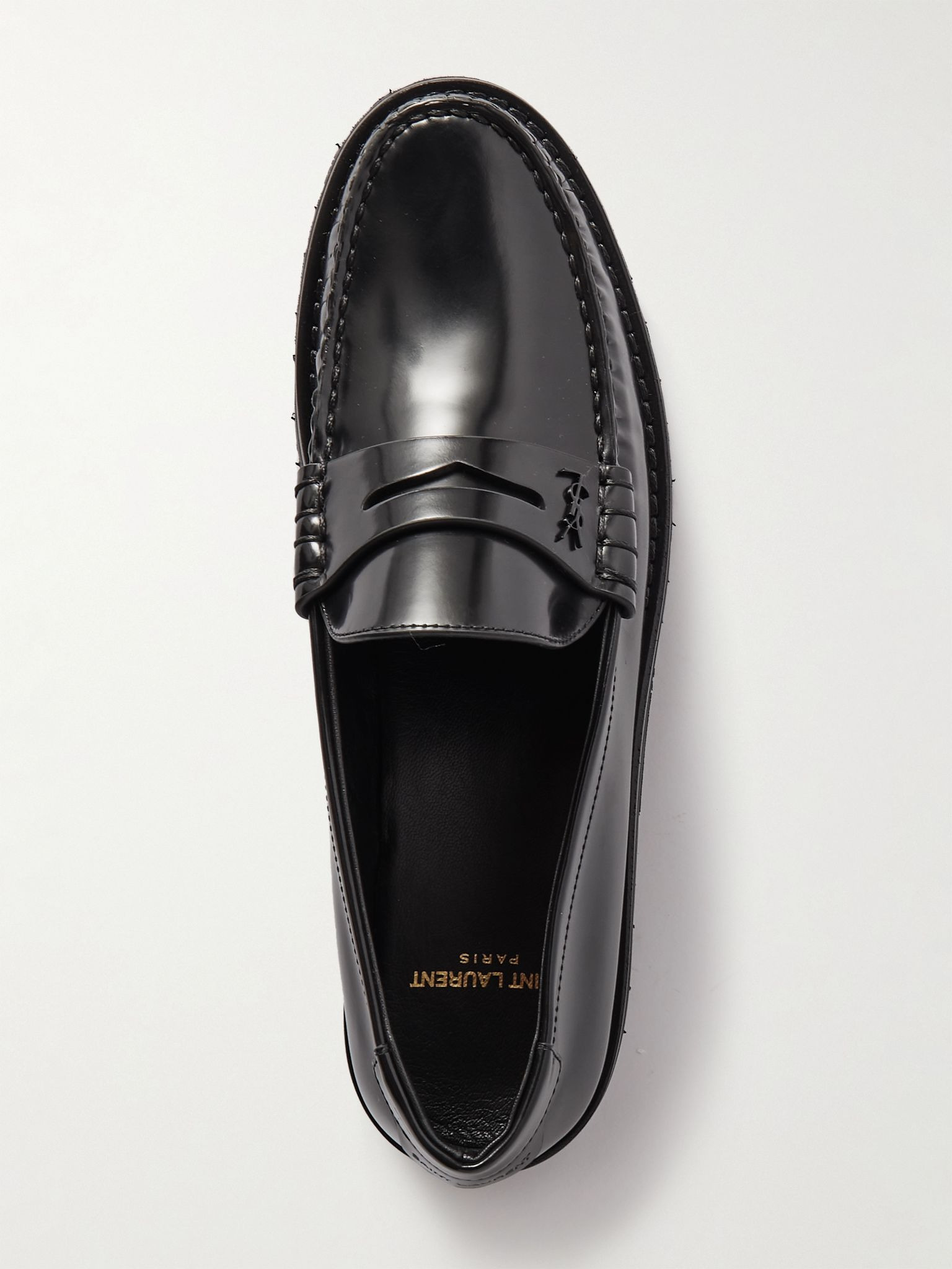 Le Loafer leather loafers Black - 5