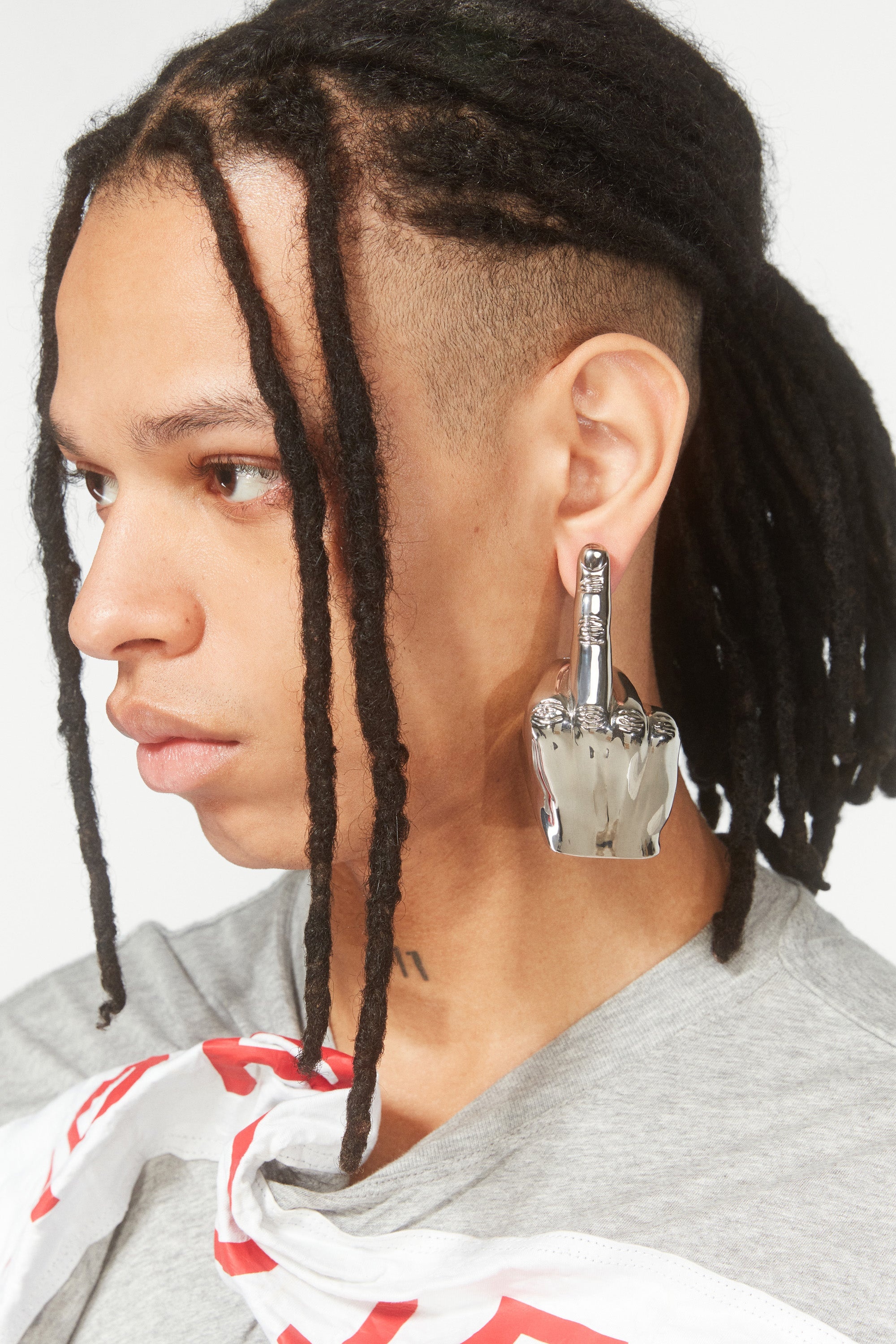 Maxi Fuck You Single Earring - 2