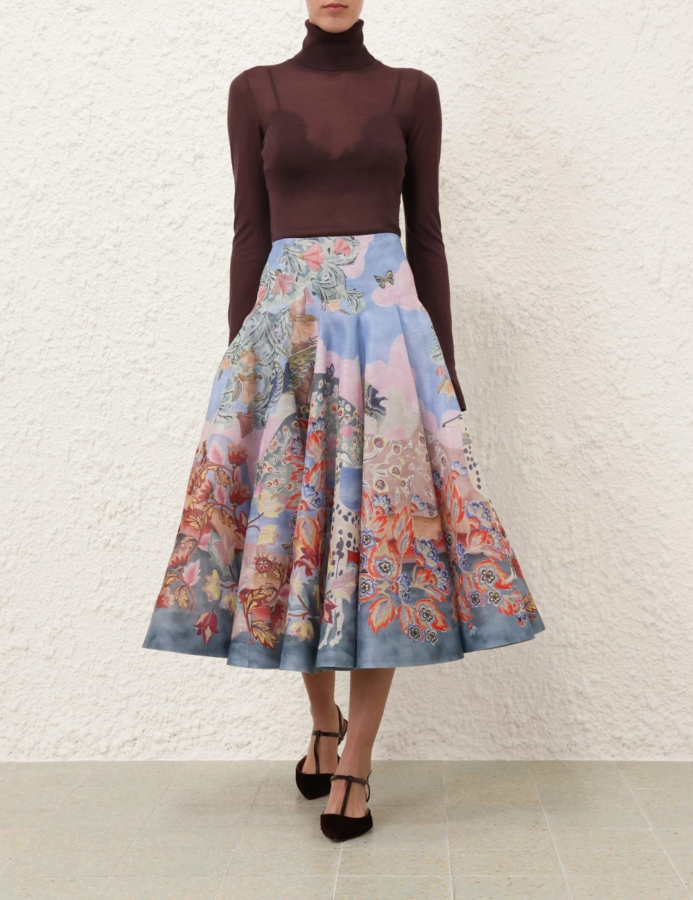 ILLUSTRATION GODET SKIRT - 2
