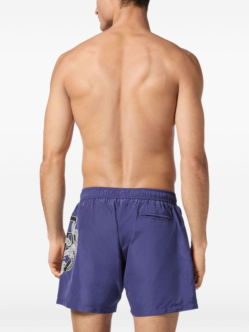 dragon-print swim shorts 3