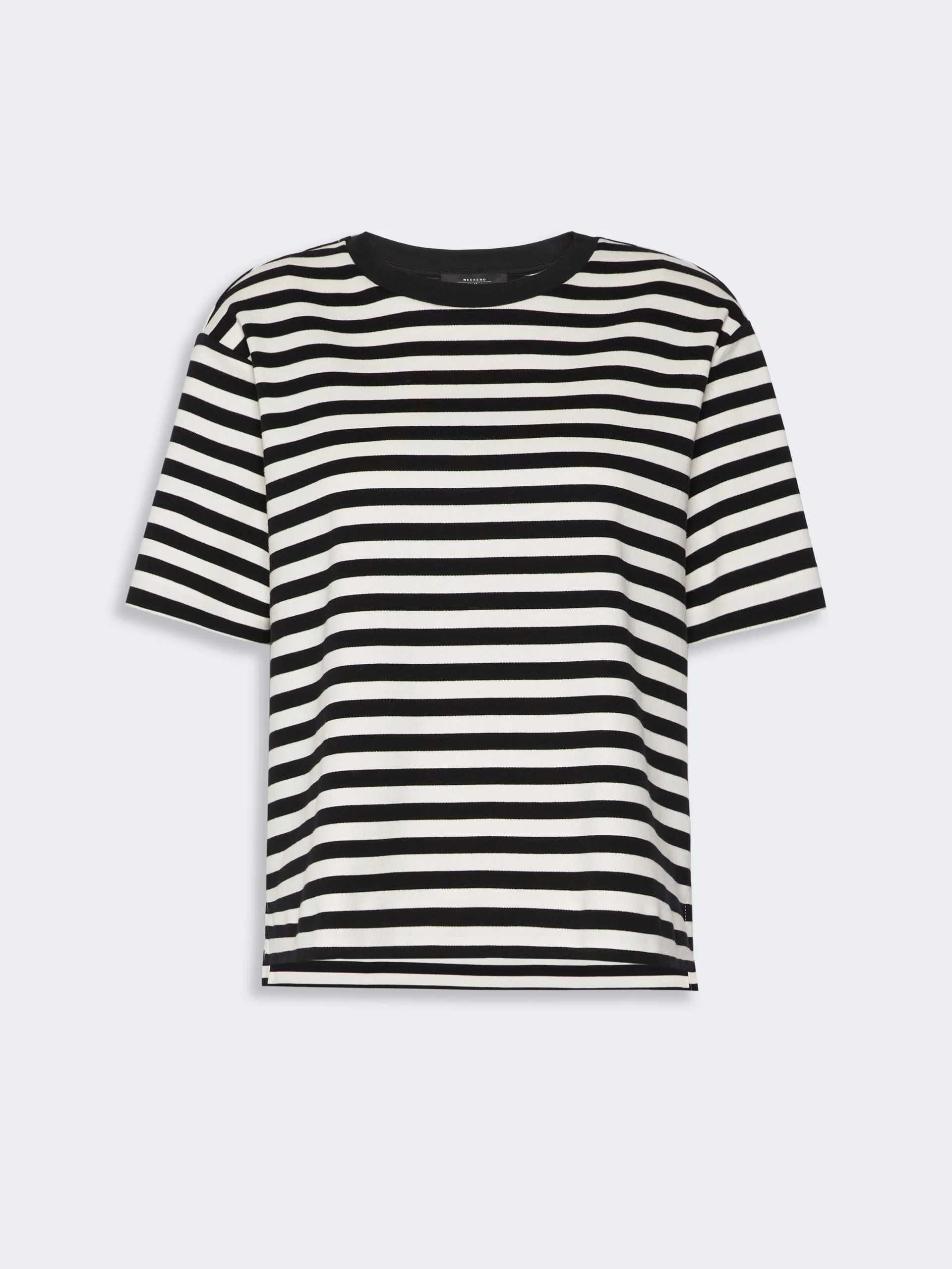 MULTID Jersey boxy T-shirt - BLACK - 1