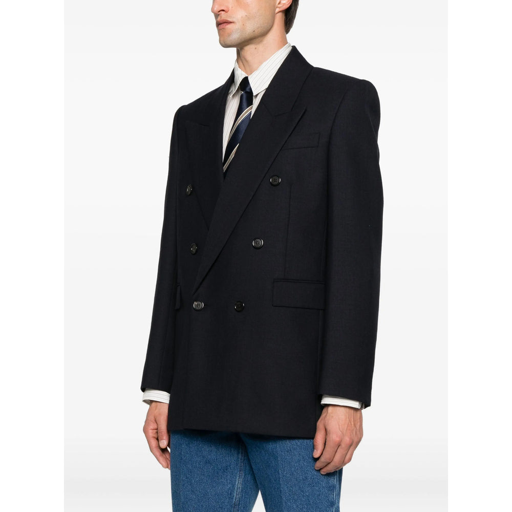 Saint Laurent Blue Jackets - Blazers Men - 5