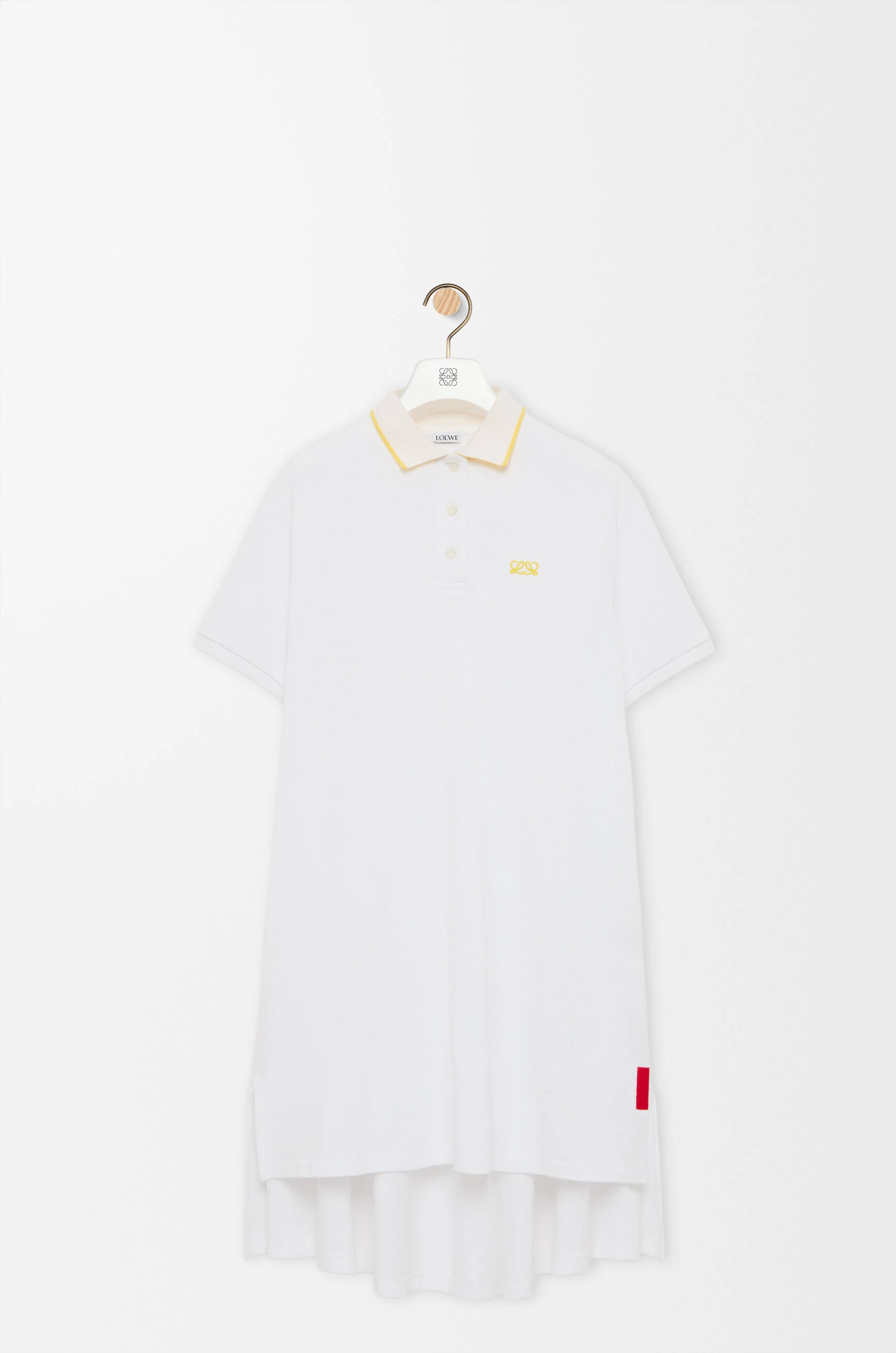 Polo dress in cotton - 1