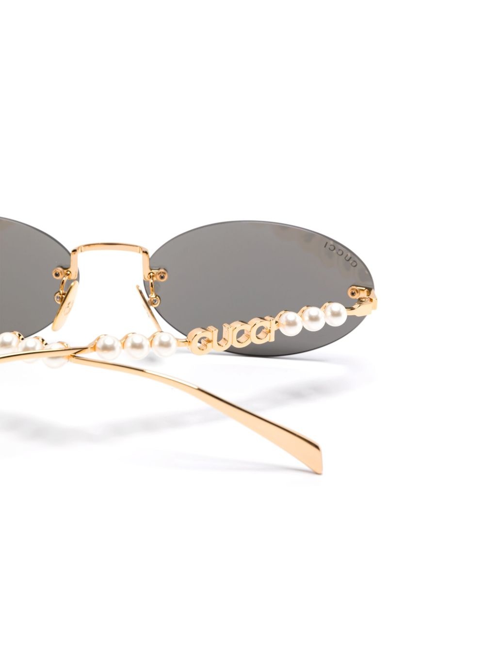 oval-frame sunglasses - 3