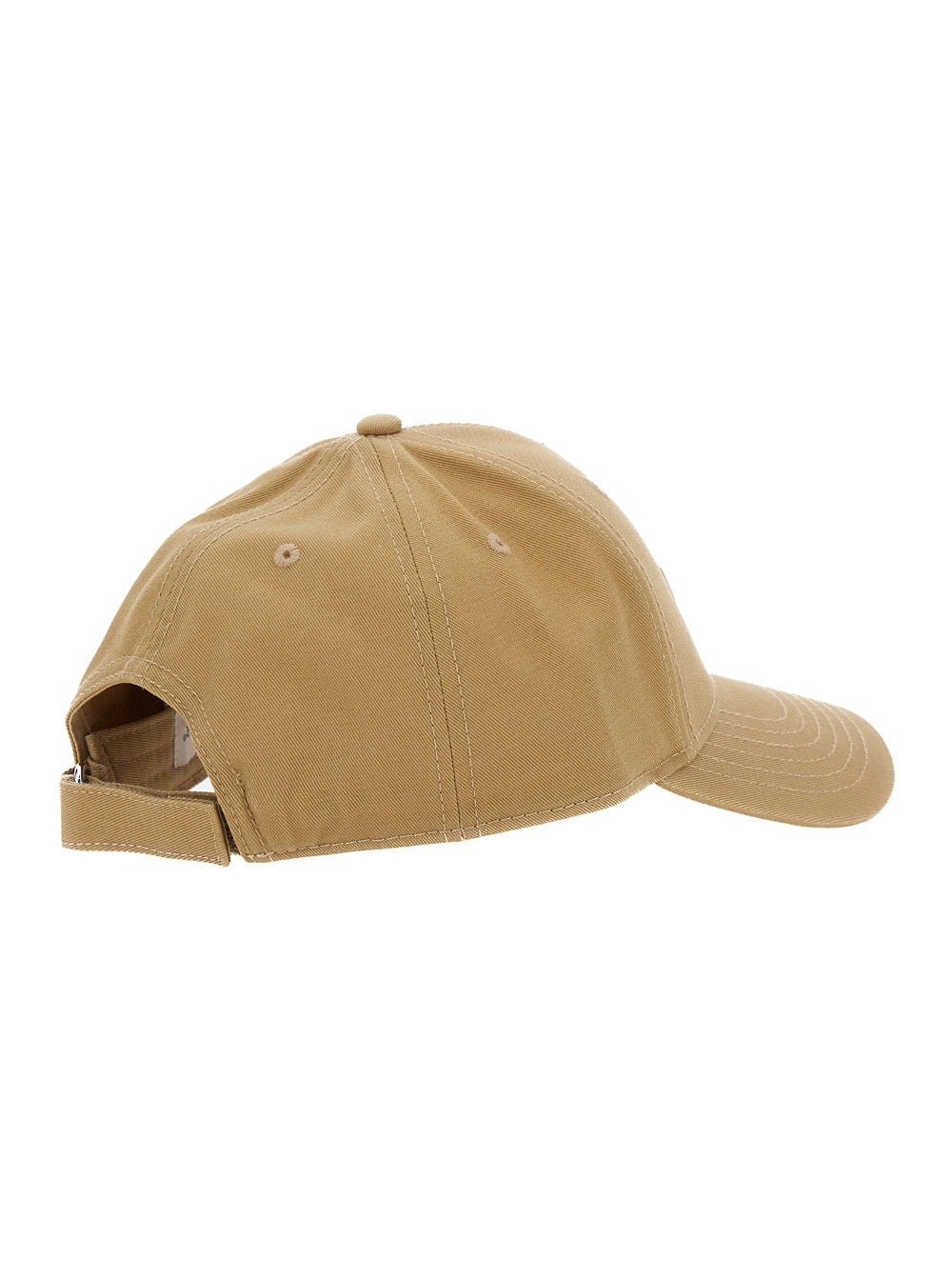 Moncler Women Beige Baseball Cap With Tone On Tone Logo Print In Cotton Woman - 2