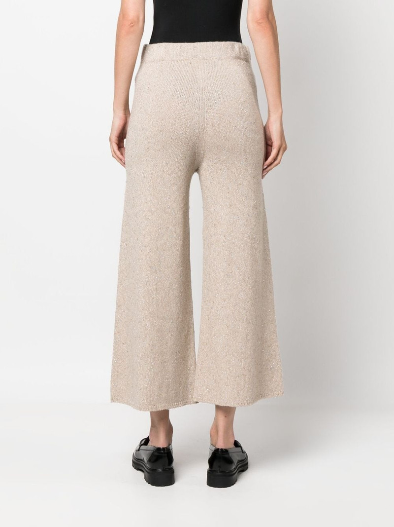 cropped knitted trousers 4
