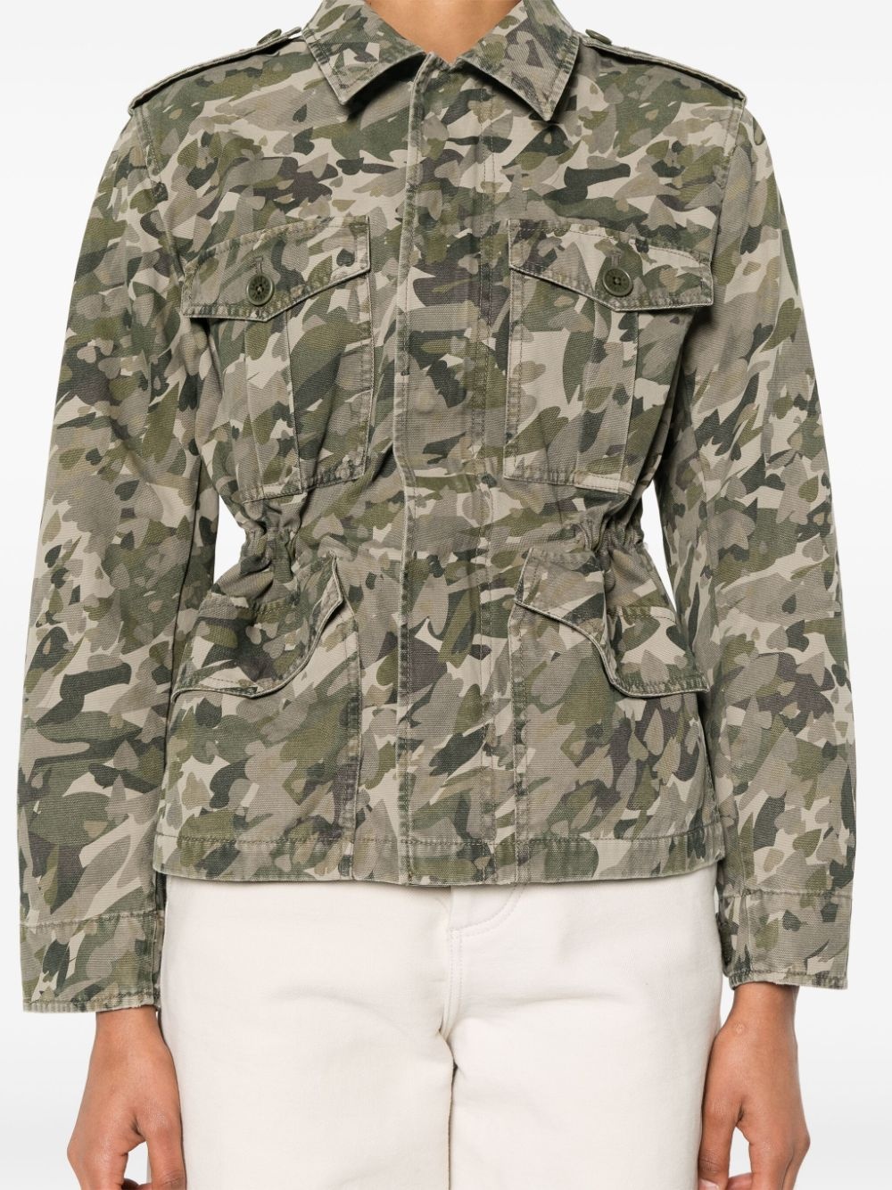 Krisa Camo cotton jacket - 5