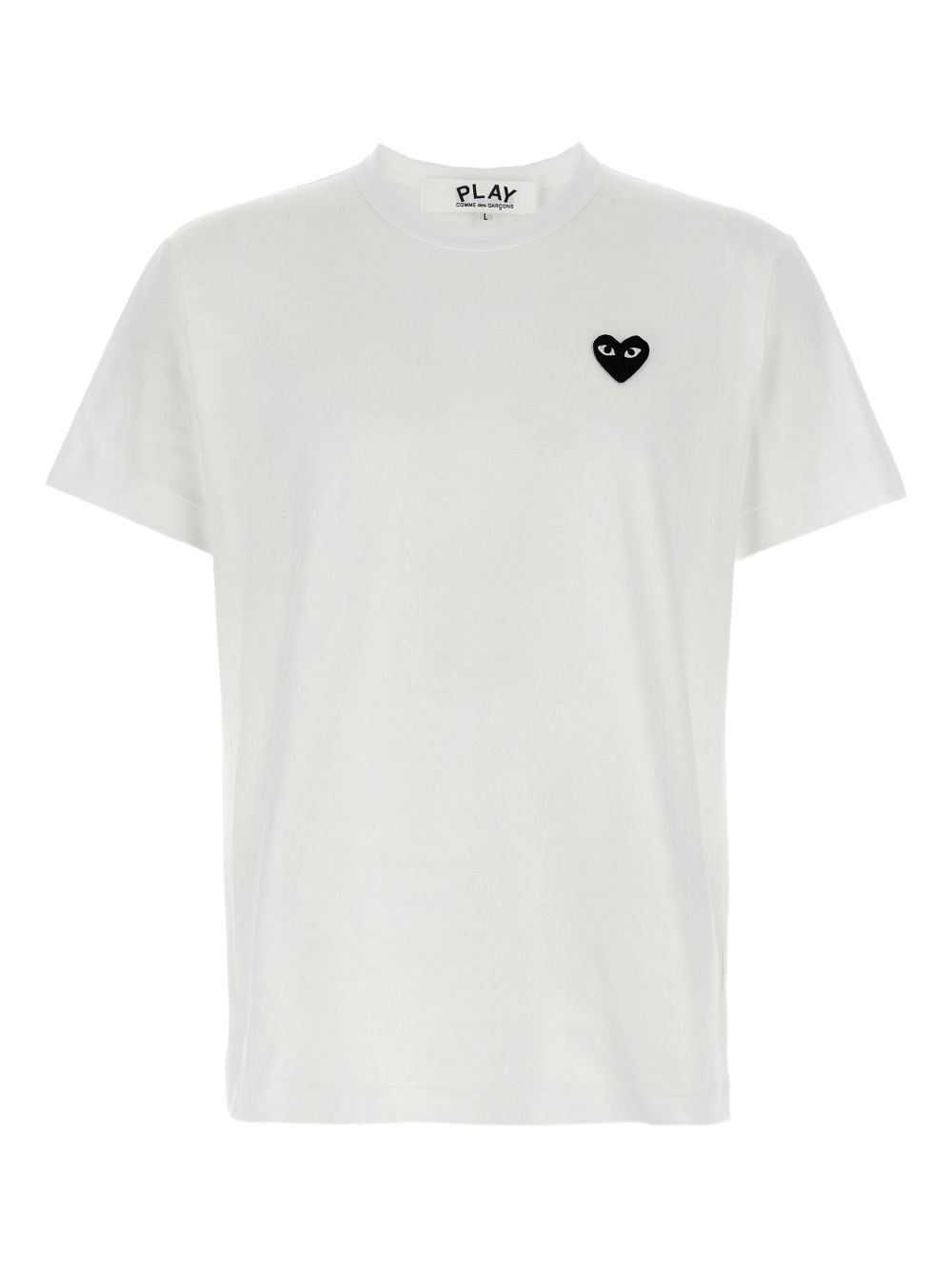 heart-patch T-shirt - 1