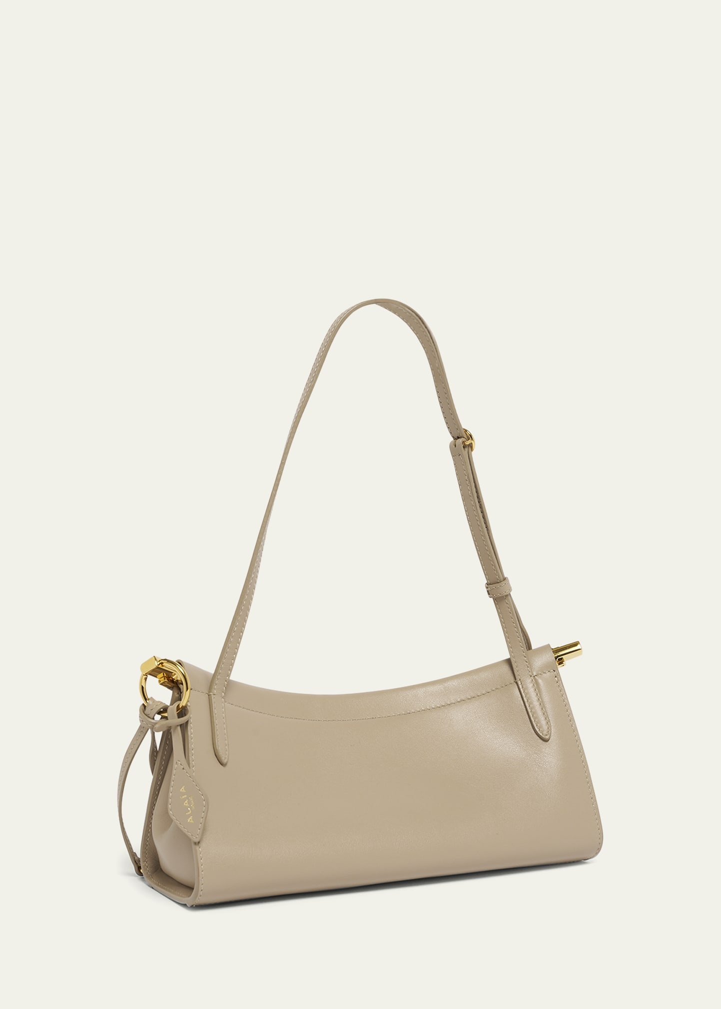 Le Click Small Shoulder Bag in Glossy Leather - 3