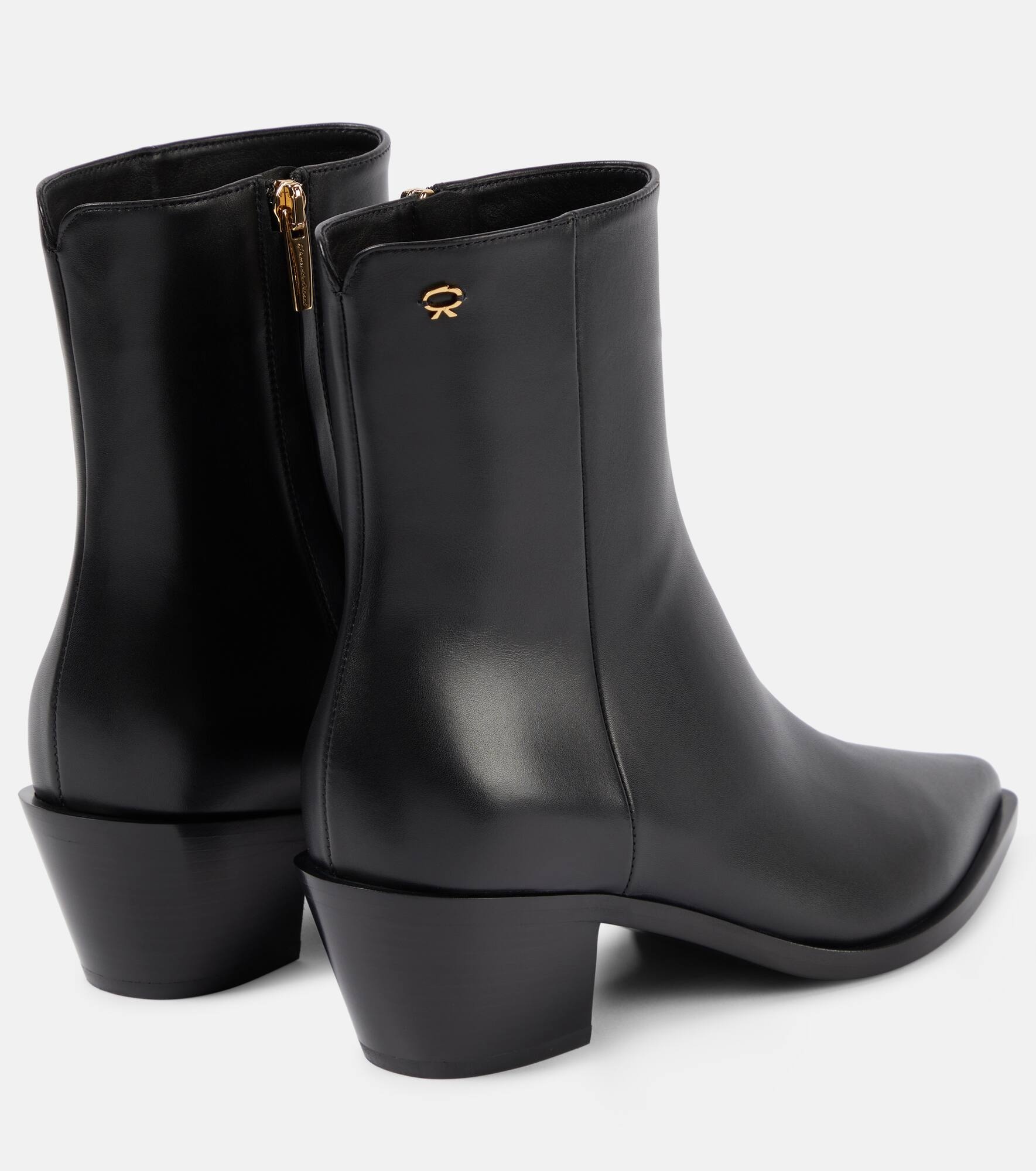 Kinney leather ankle boots - 3