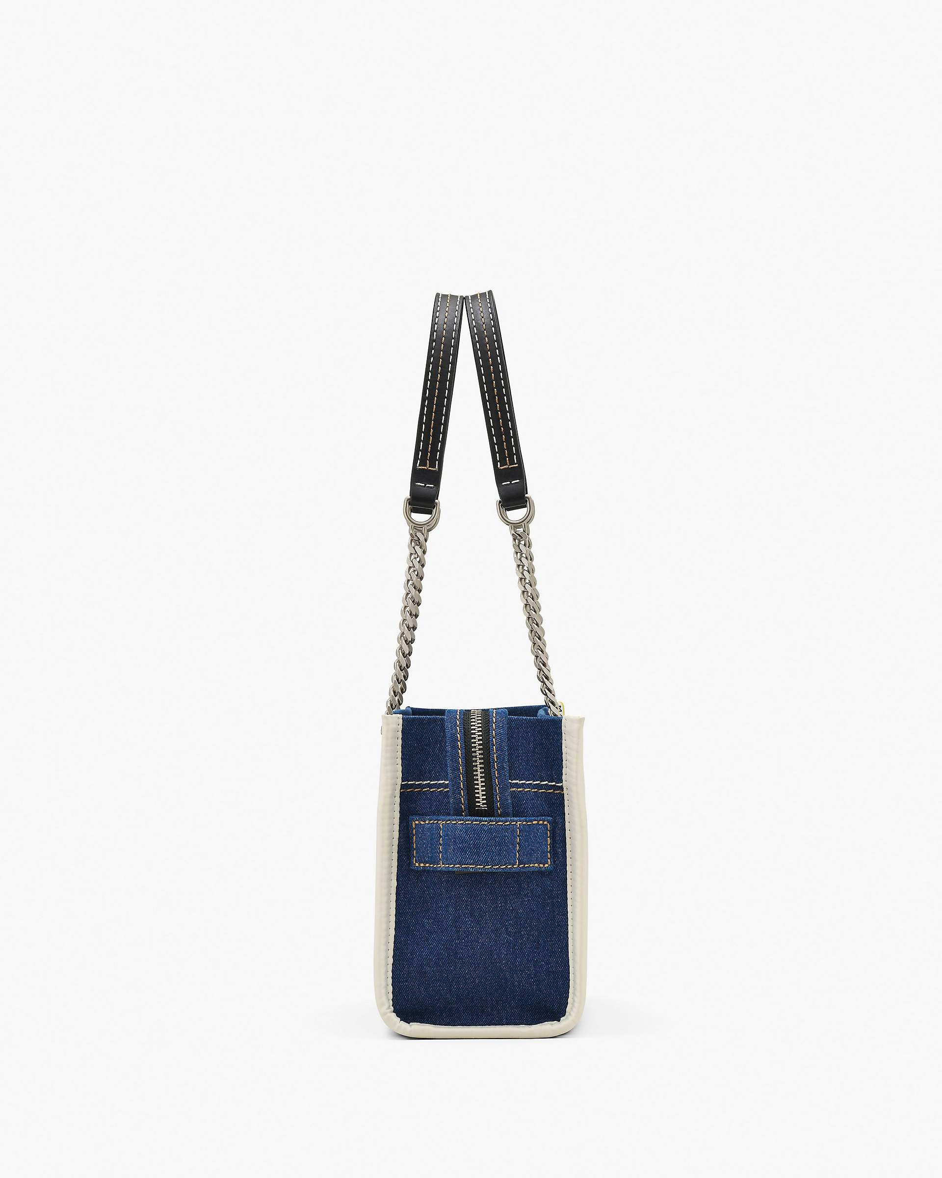 THE DENIM CHAIN SMALL TOTE BAG - 6