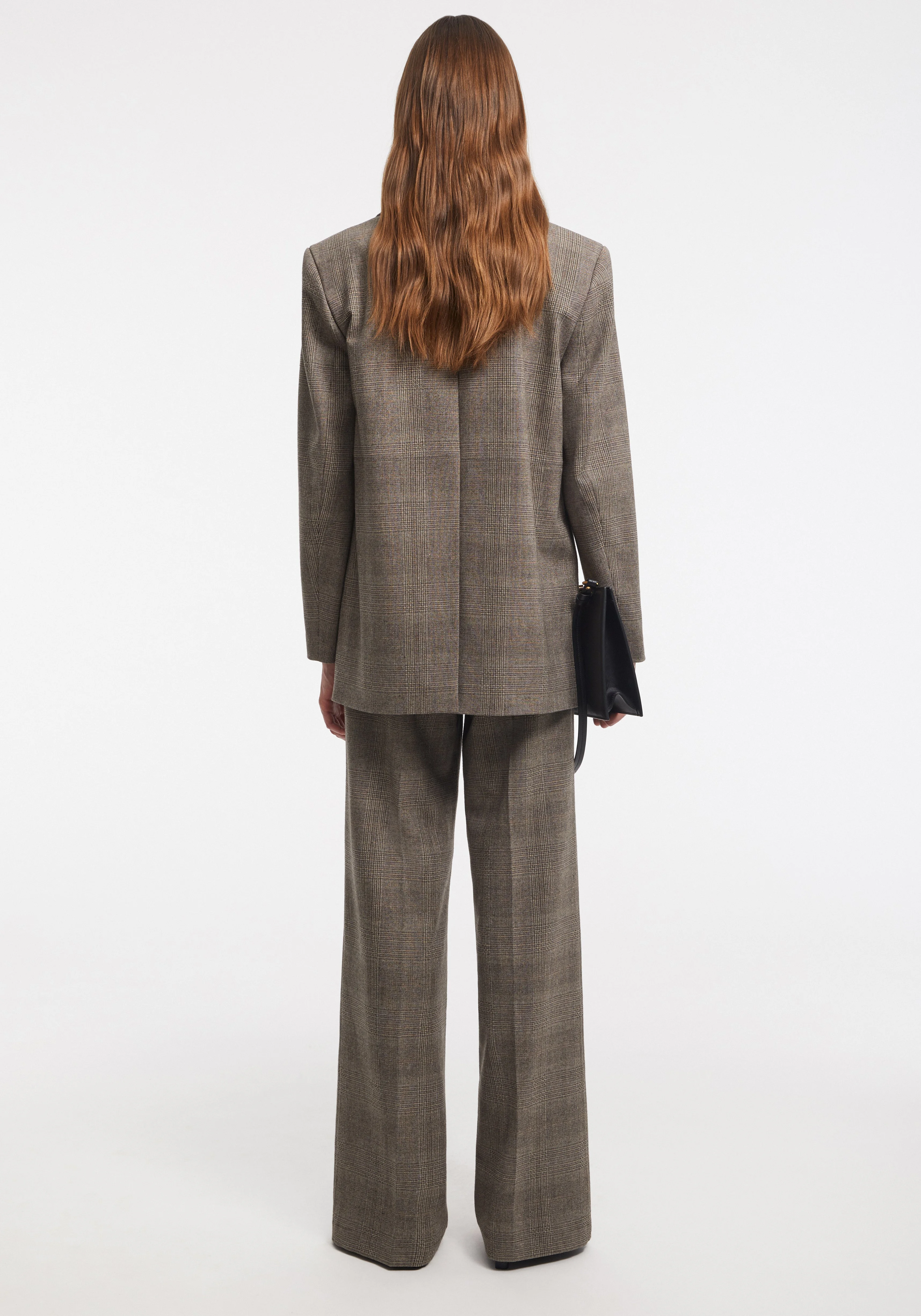 MERCEDES
Classic checkered blazer - 1