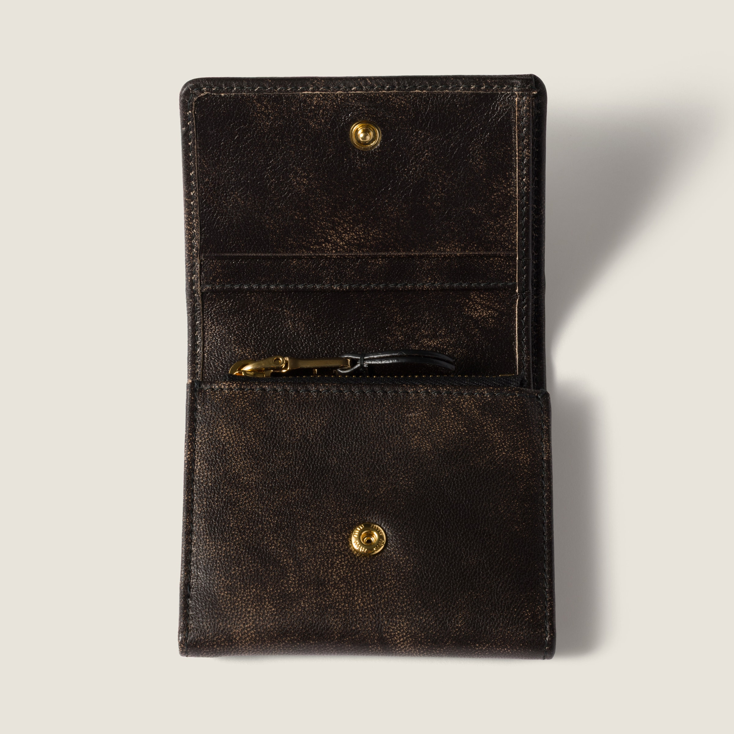 Small nappa leather wallet - 4