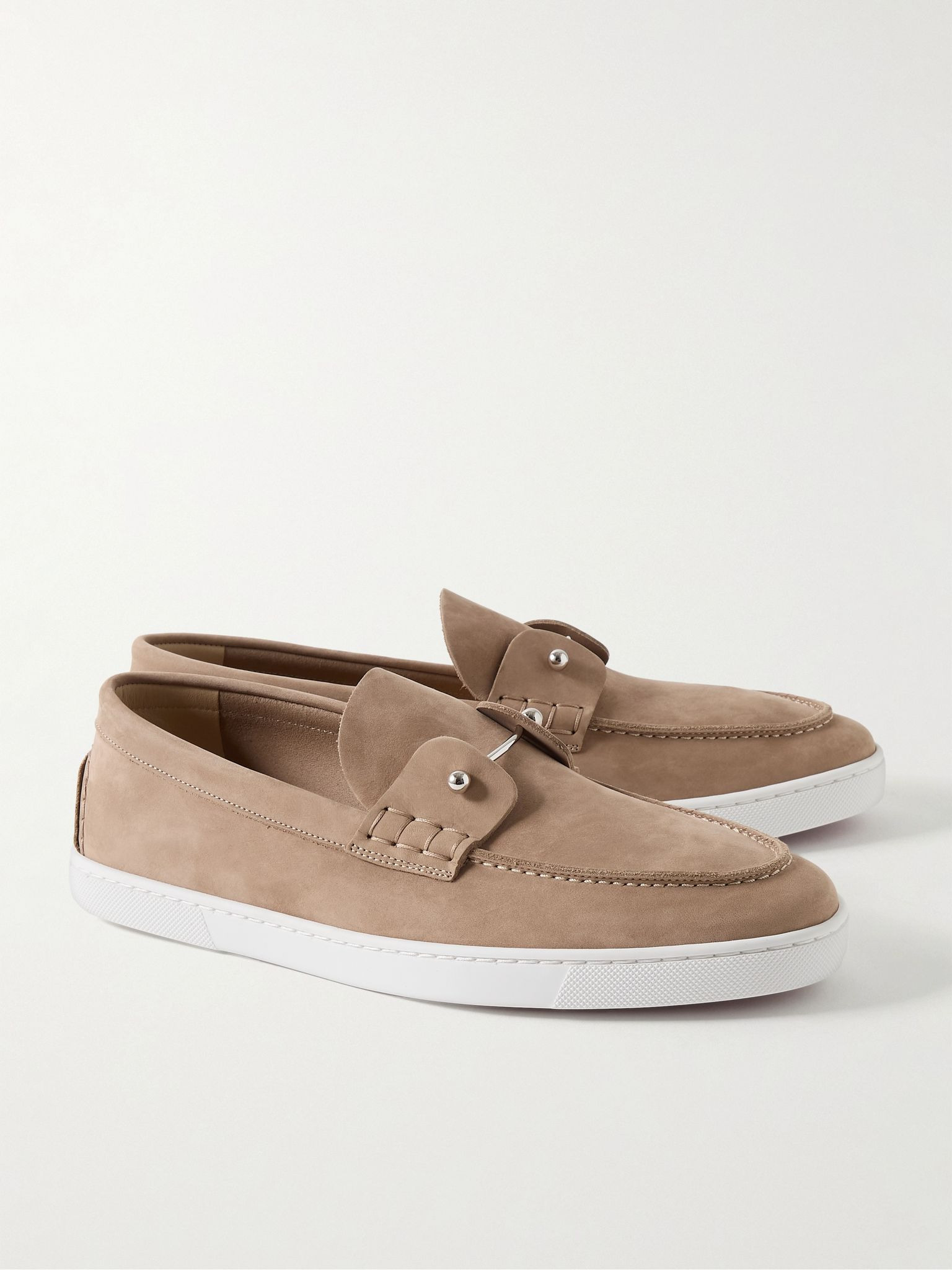 Chambeliboat Nubuck Loafers Light brown - 4