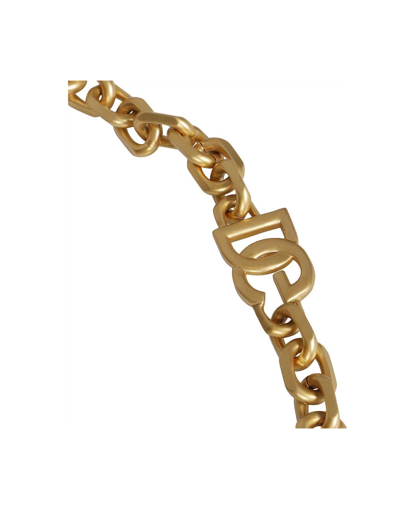 Logo Detail Brass Cuff Bracelet - 3