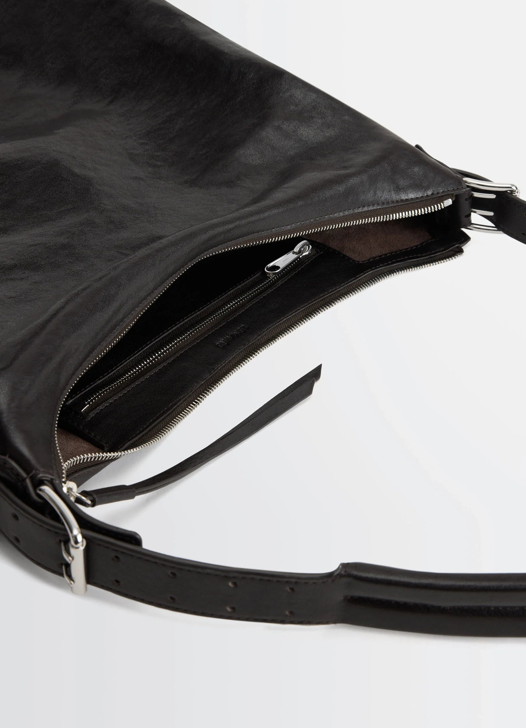 BELTED HOBO BAG - 5