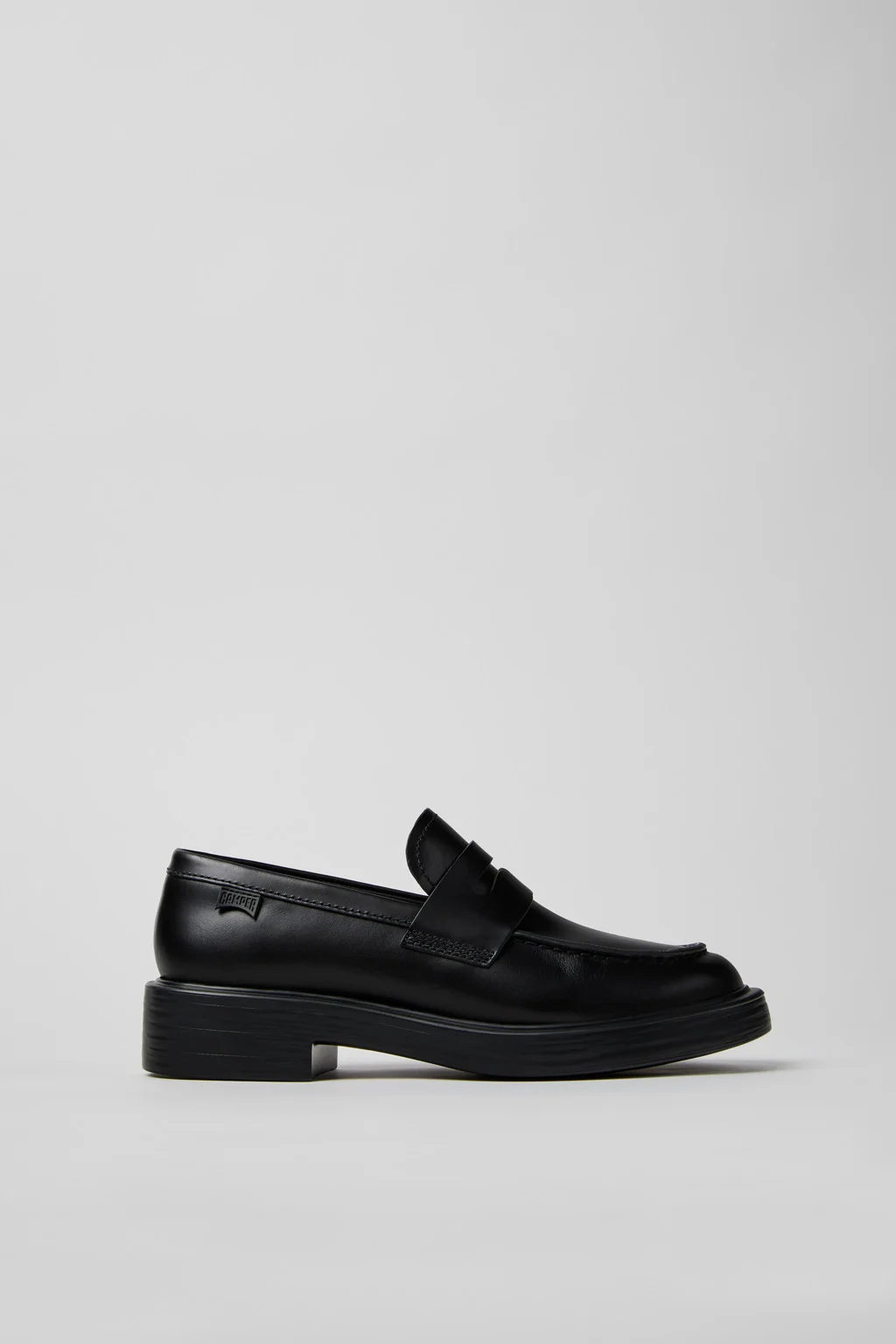 Dean Black Leather Shoes for Women. - 1