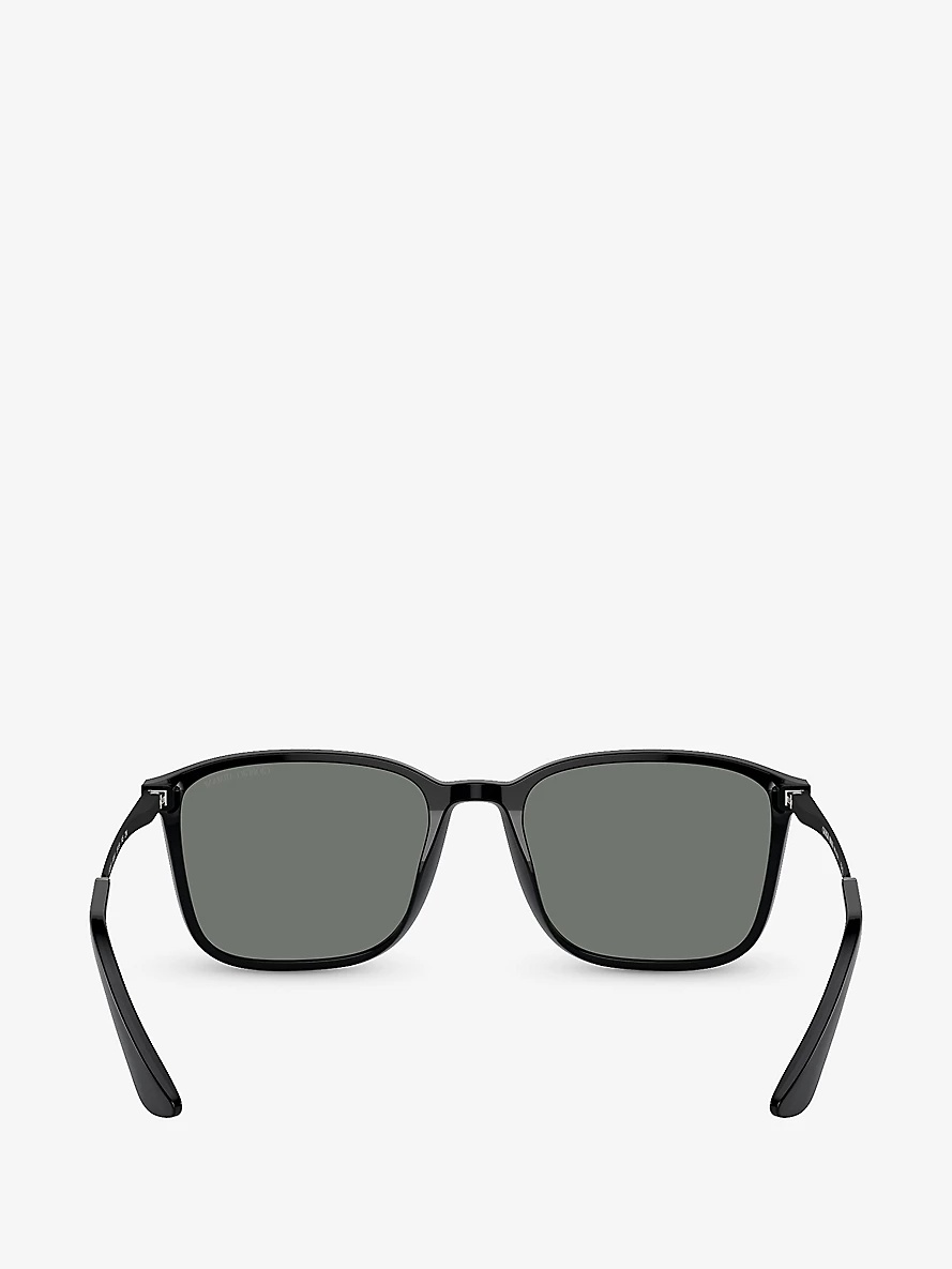 AR8197 rectangle-frame acetate sunglasses - 4