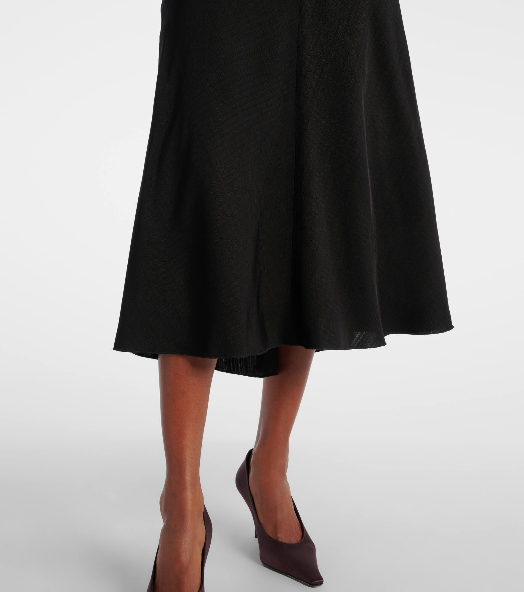 Ruched midi dress - 5