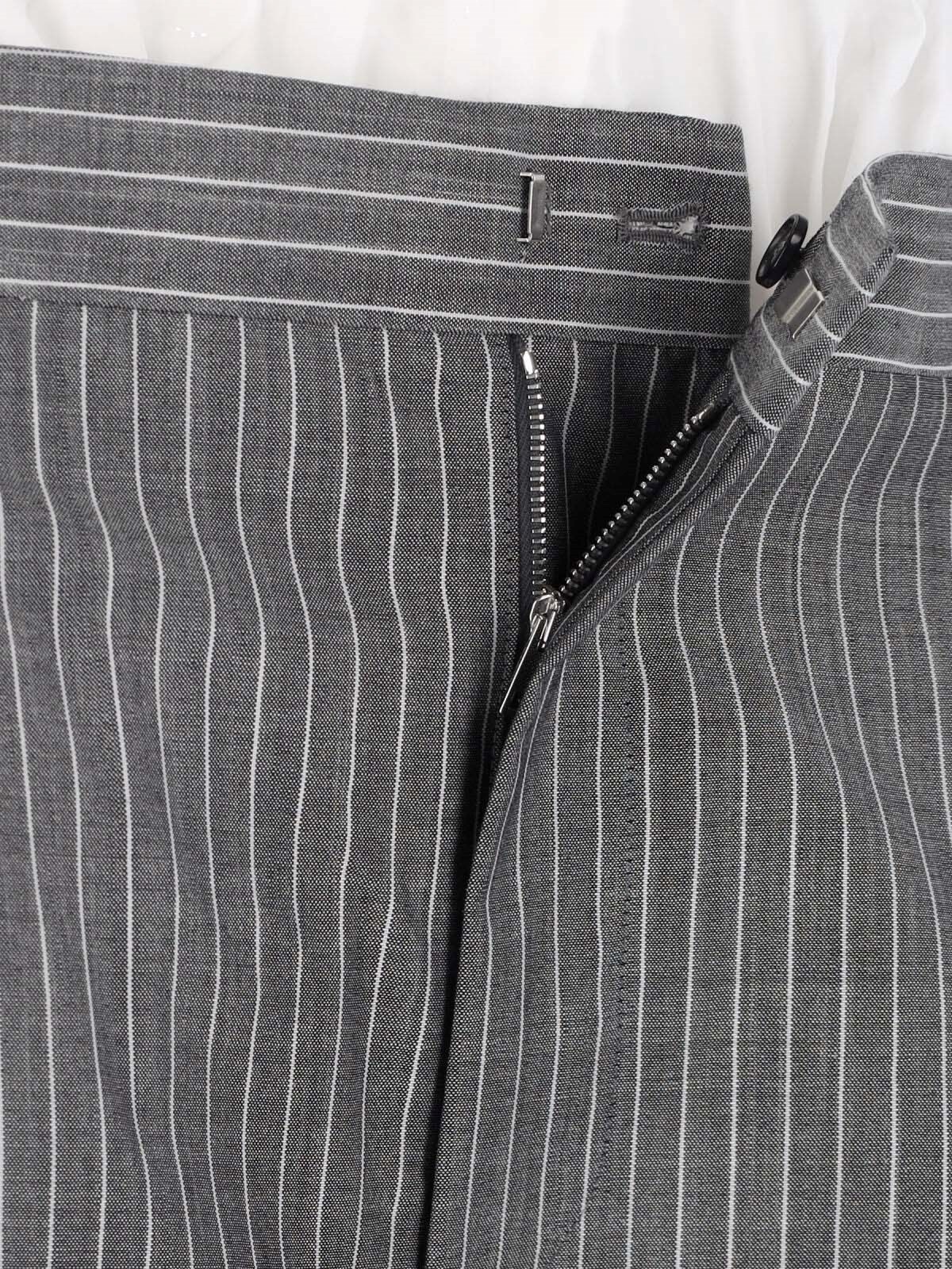 WIDE PANTS IN VIRGIN WOOL AND MOHAIR - 5