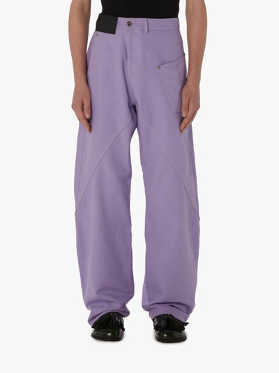 JW Anderson TWISTED WORKWEAR TROUSERS outlook