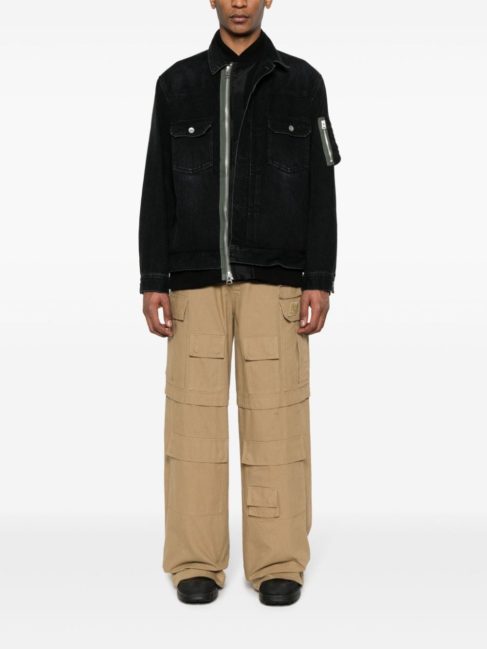 Sacai Men Cotton Jacket - 5