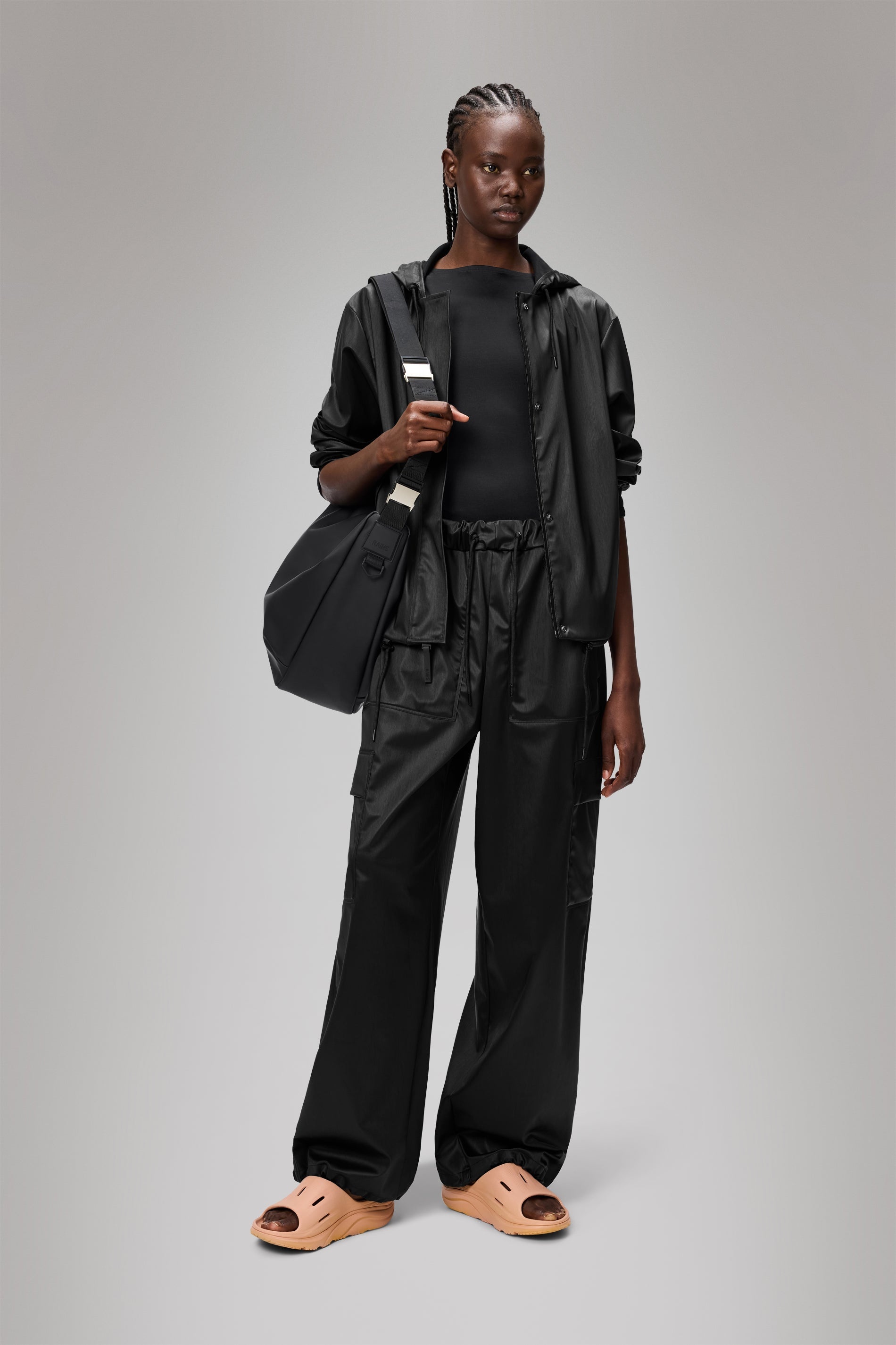 Cargo Rain Pants Wide - 4