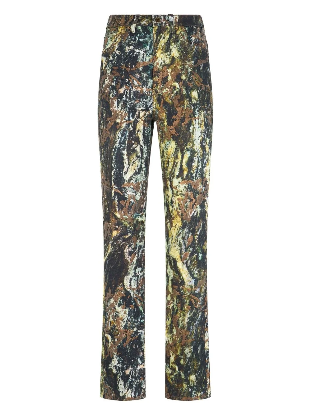 mable-print trousers - 1