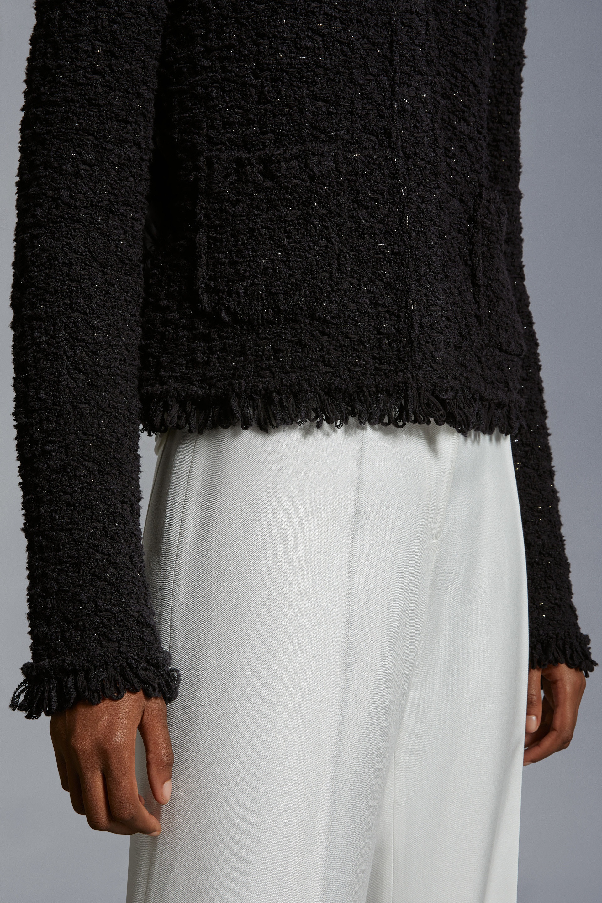 Padded Cotton Cardigan - 6