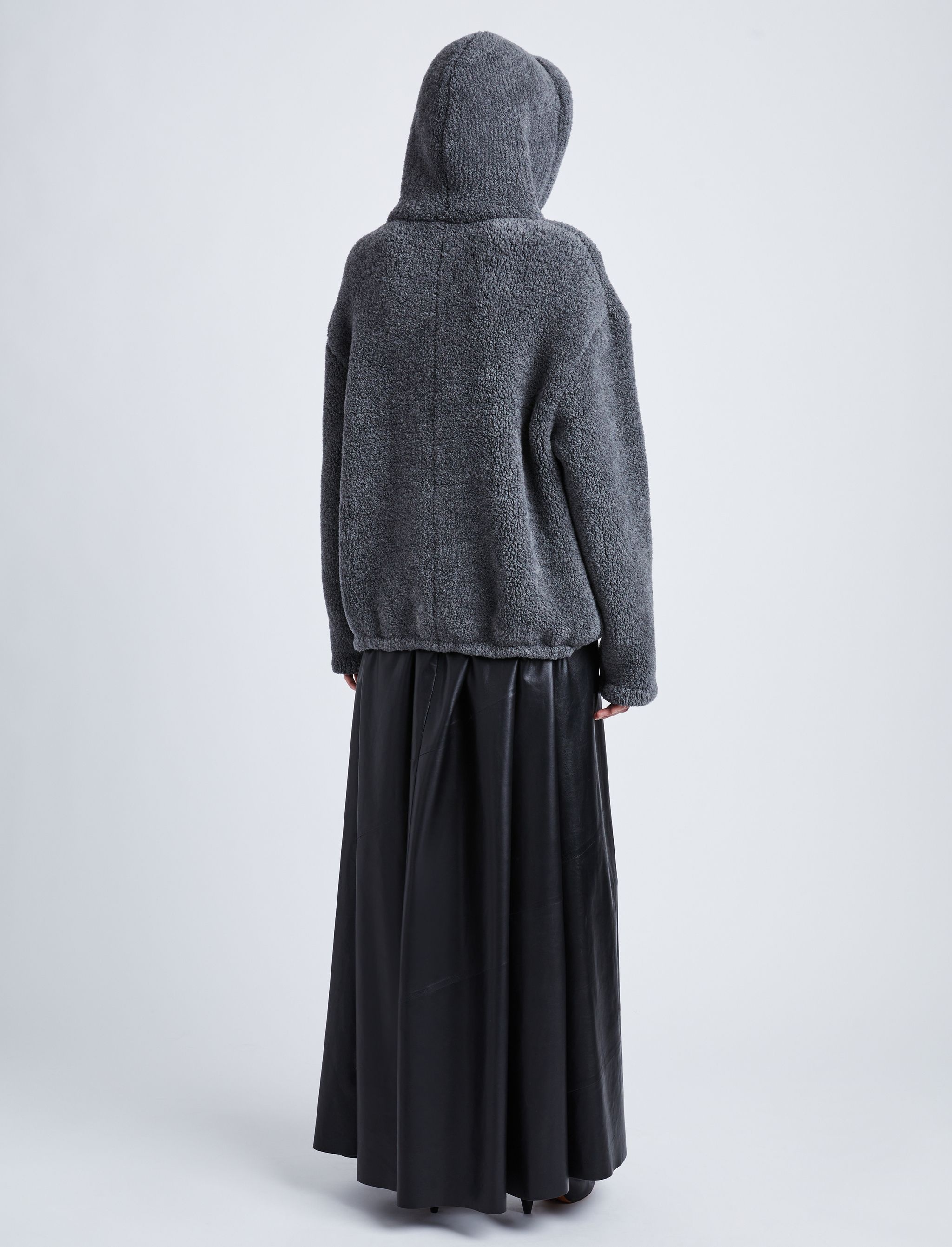 Technical Boucle Knit Hoodie - 5