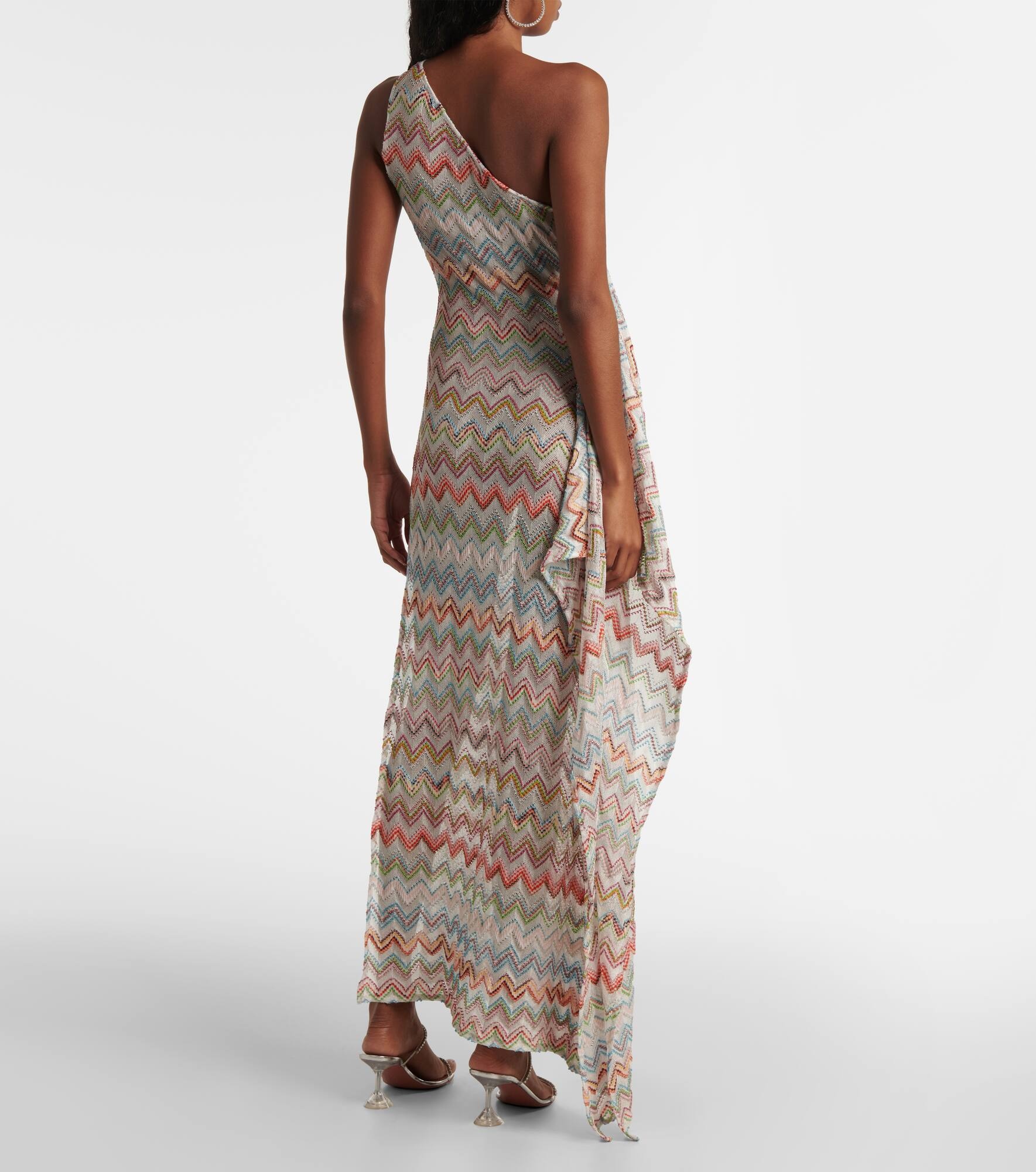 Zigzag crochet maxi dress - 3