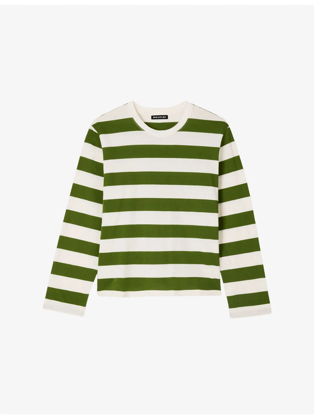 Striped Relaxed-Fit Cotton T-Shirt - 1