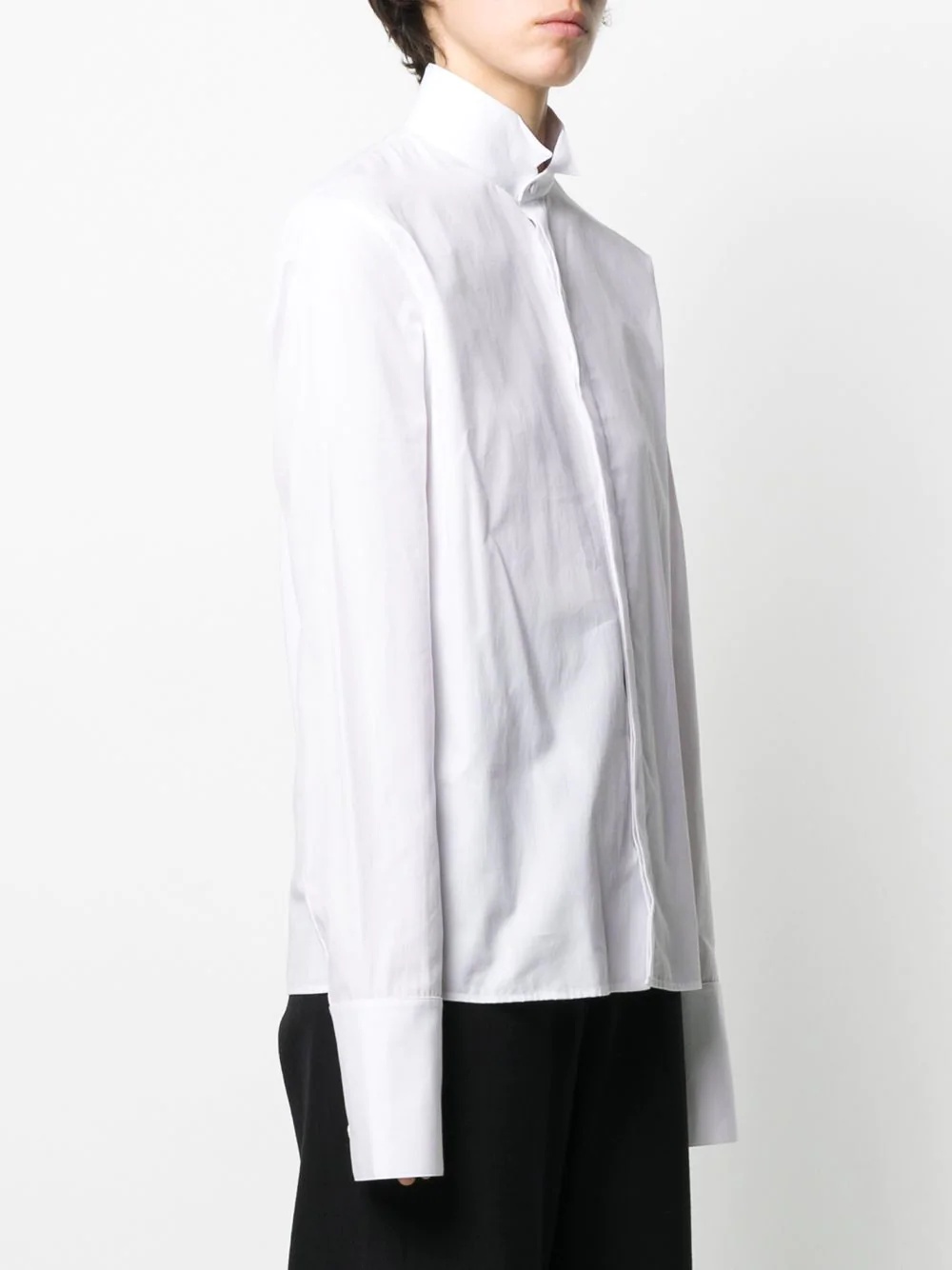 stand-up collar shirt - 3