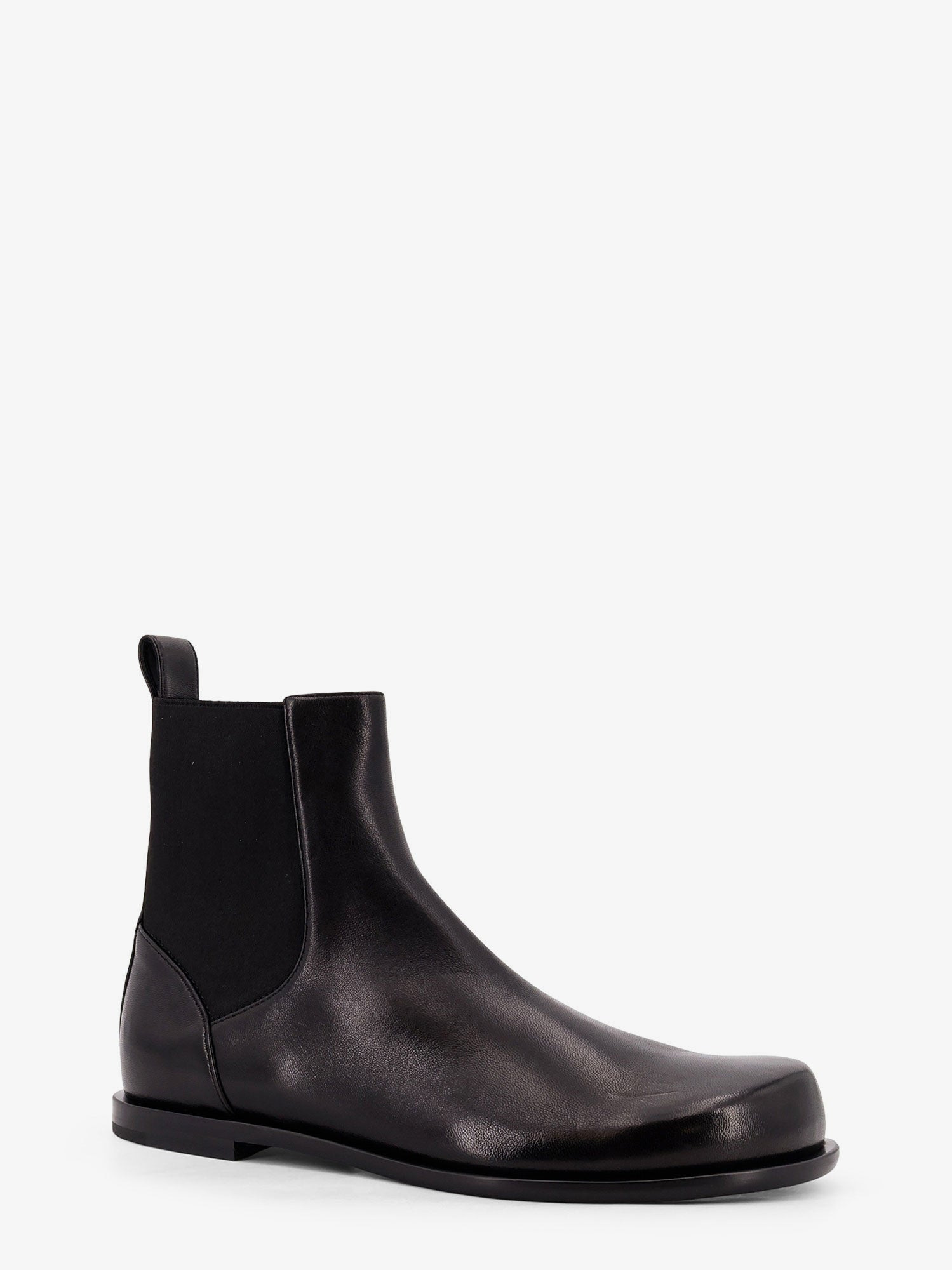 Fendi Chelsea Squared Ff Leather Boots - 2