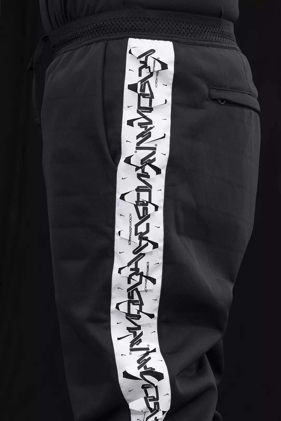 GGG-P1-010 Nike® Acronym® Track Pant Knit BLACK/BLACK - 13
