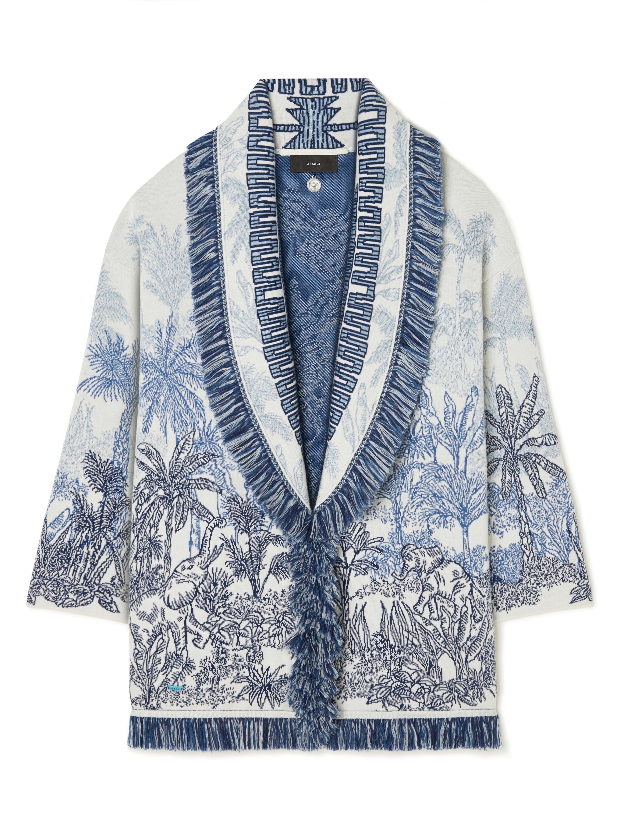 Jungle Toile De Jouy Cardigan - 1