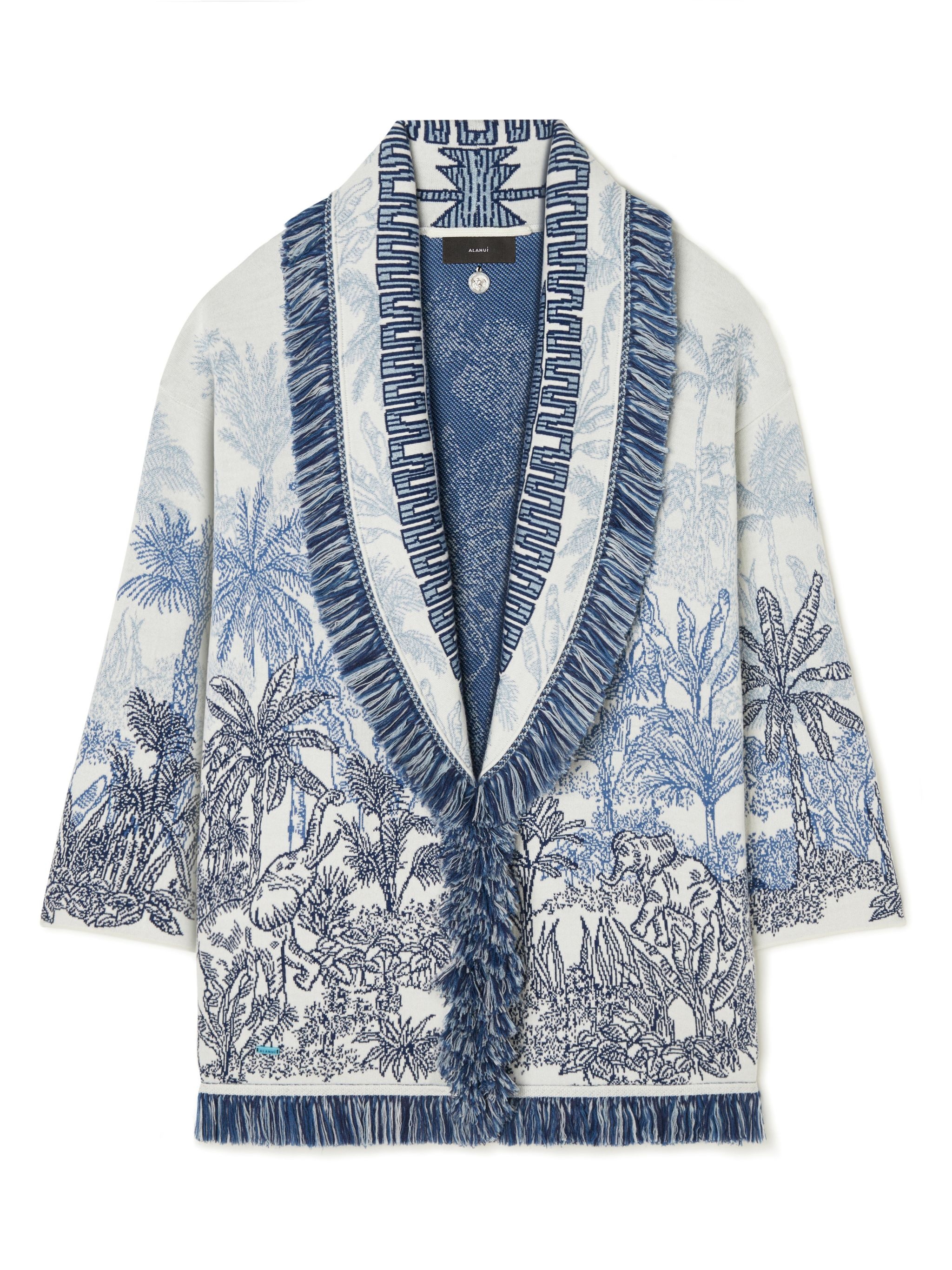 Jungle Toile De Jouy Cardigan - 3