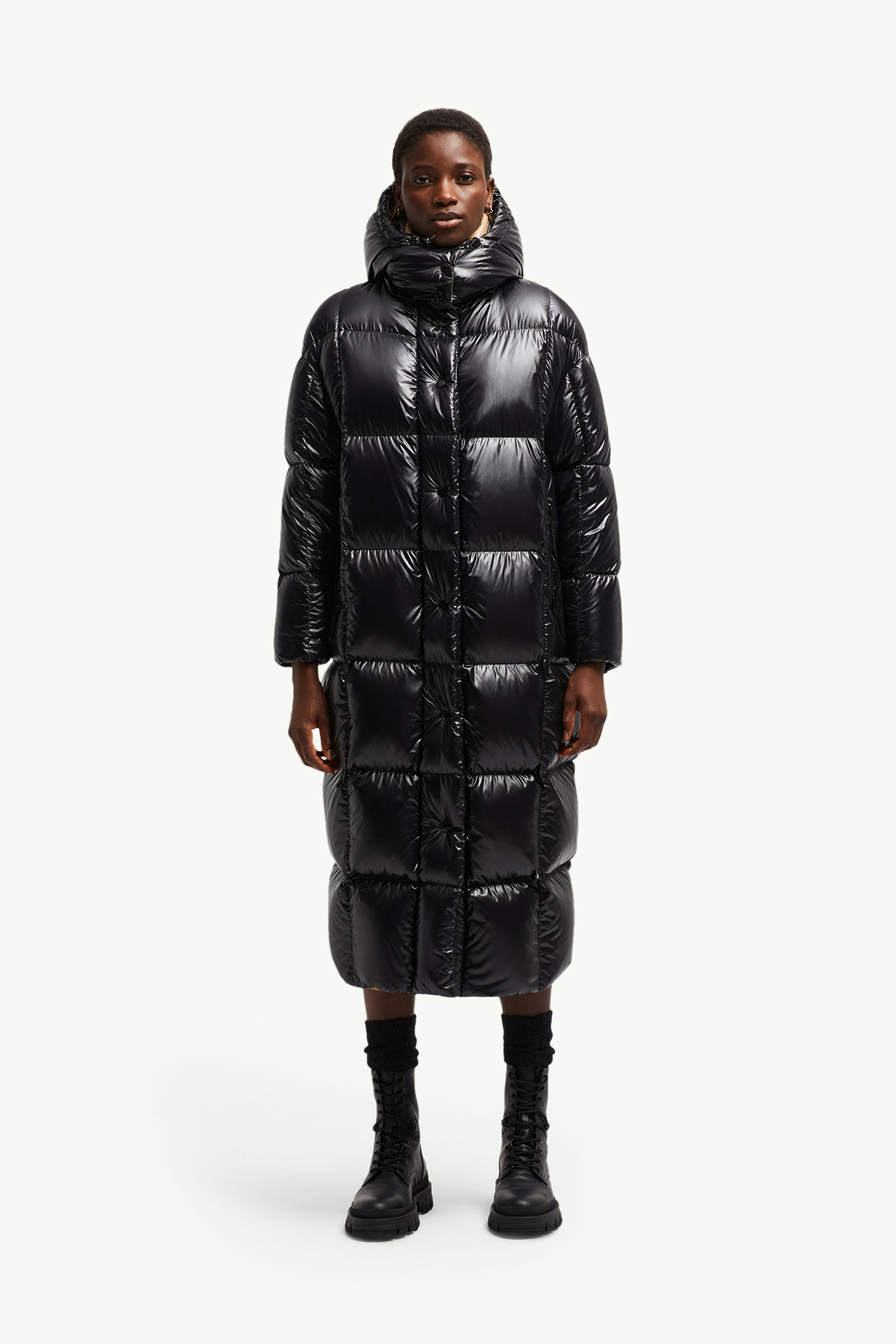 Parnaiba Hooded Long Down Jacket - 3