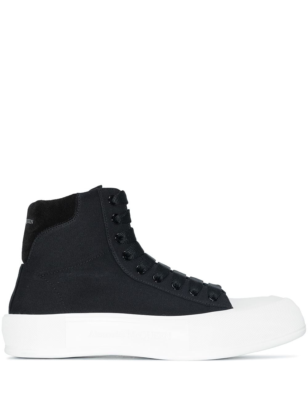 chunky-sole lace-up sneakers - 1