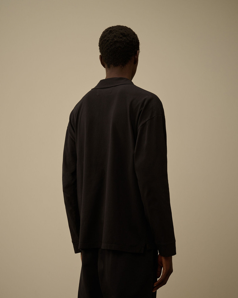 20/1 Jersey Long Sleeve Boxy Polo 4