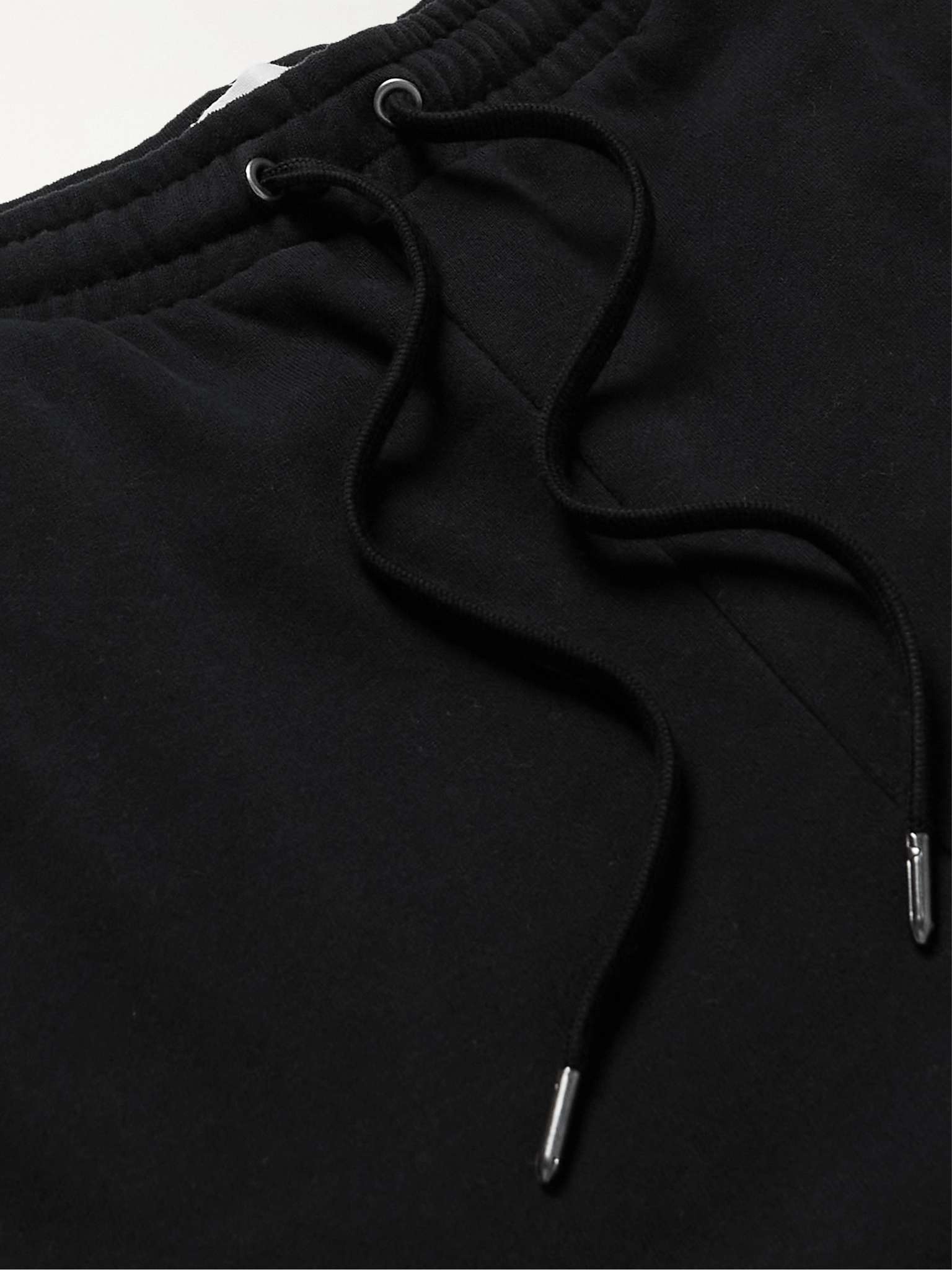 Devon Slim-Fit Tapered Cotton-Jersey Sweatpants - 3