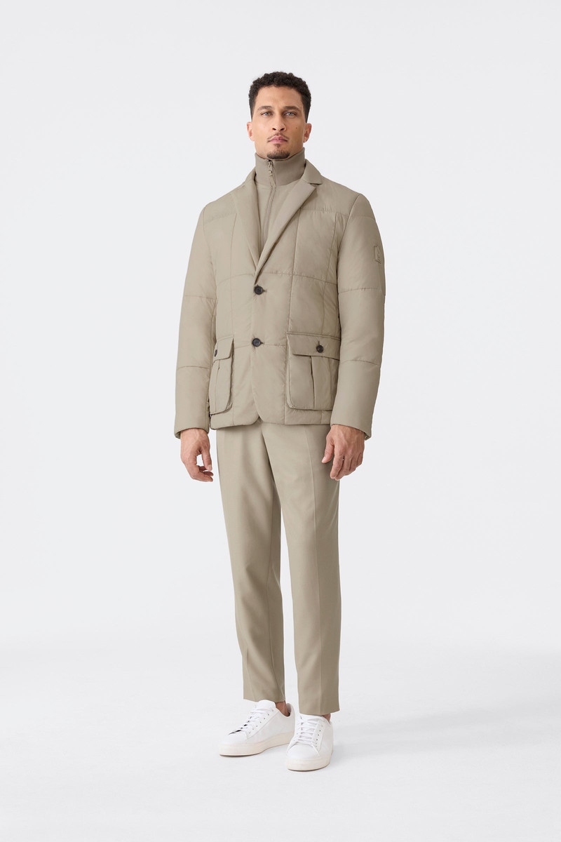 MACKAGE KEATON 2-in-1 Insulated Technical Blazer with Removable Bib outlook