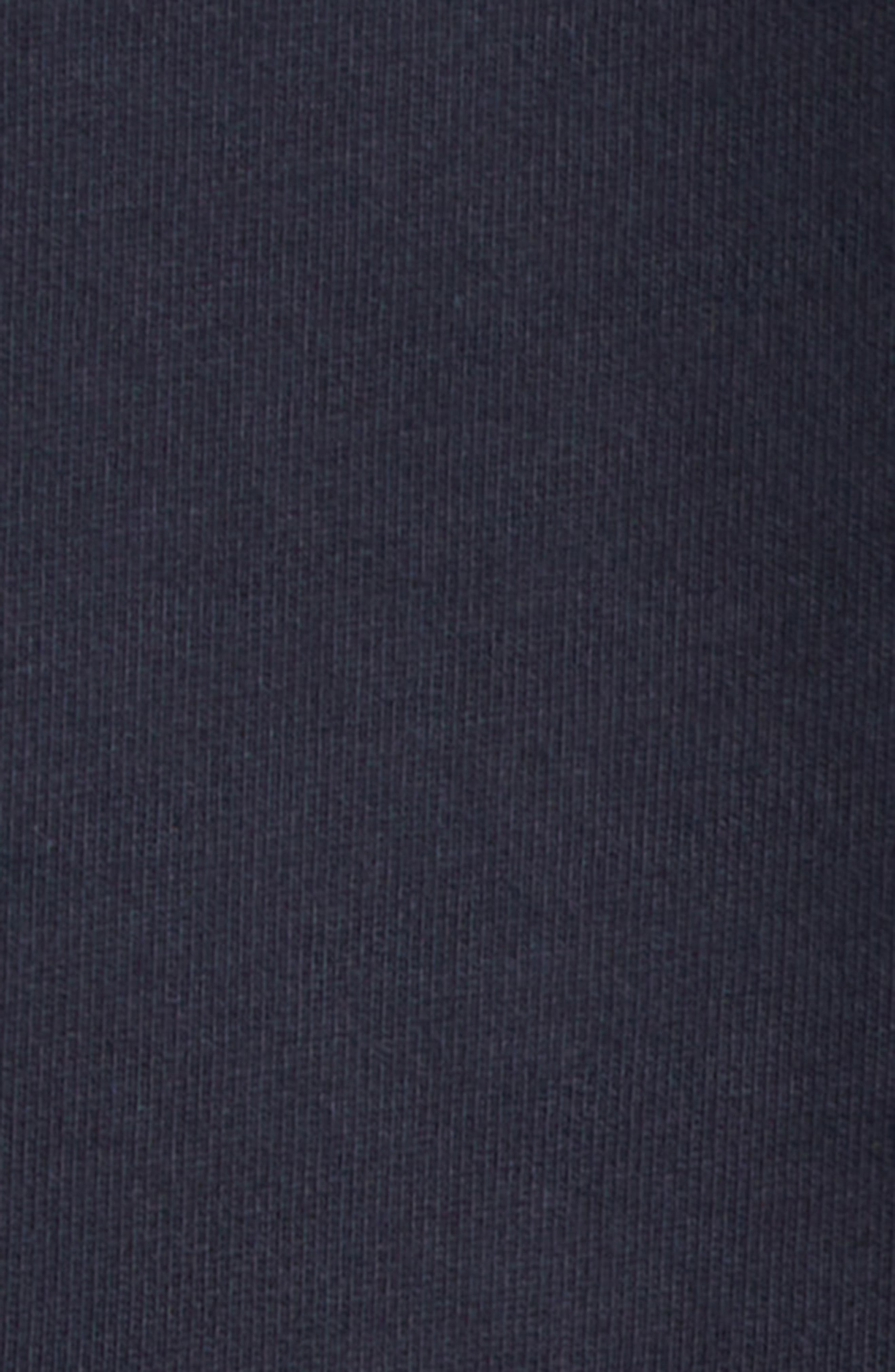 Stone Island Compass Logo Patch Cotton Crewneck Sweatshirt in V0020 Navy Blue at Nordstrom - 6
