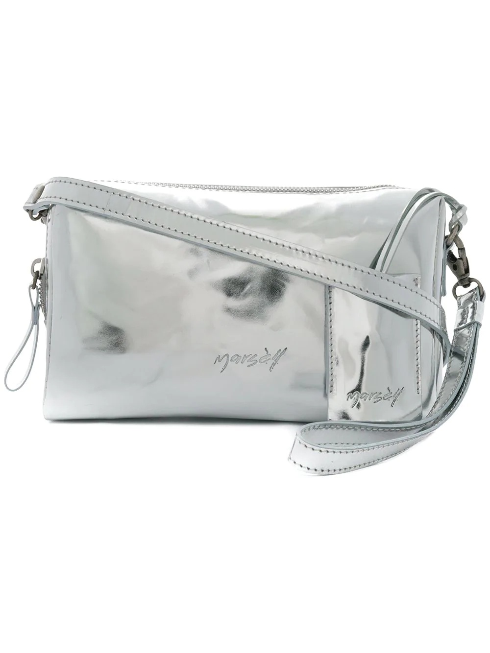 zipped crossbody bag - 1