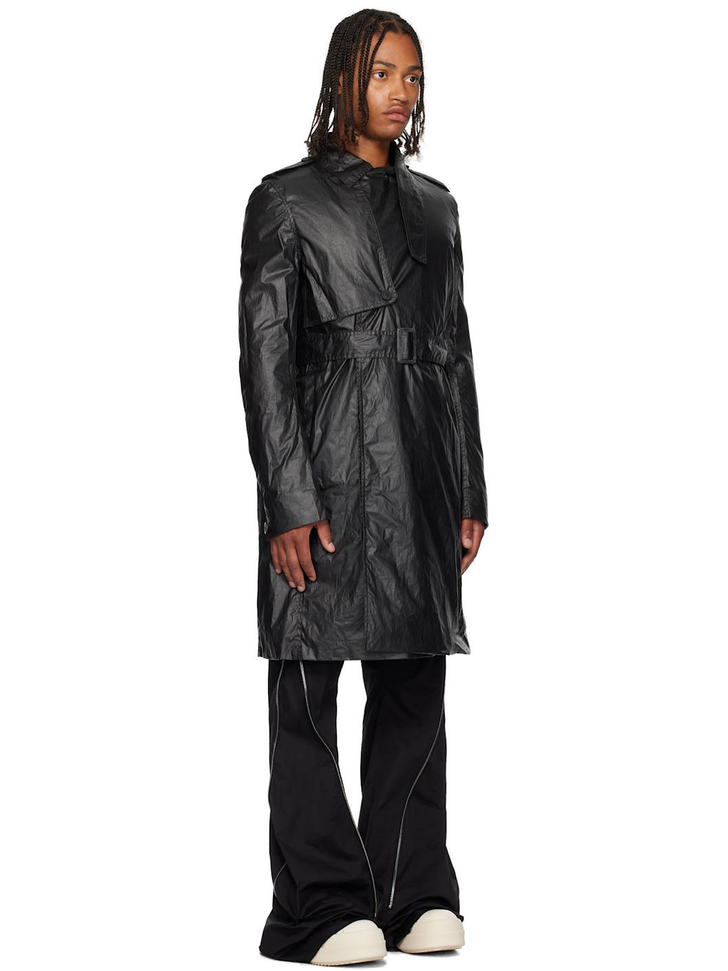 Black Concordians Mastrotrench Trench Coat - 2