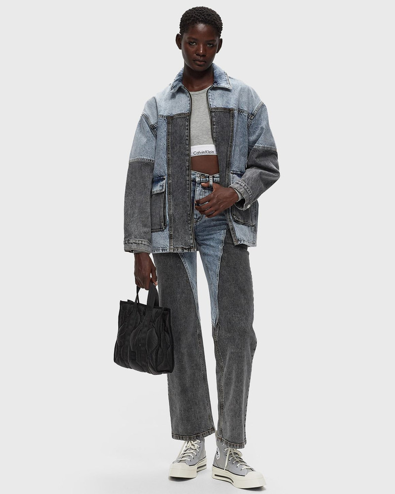 ROTATE Oversized Patchwork Jacket outlook
